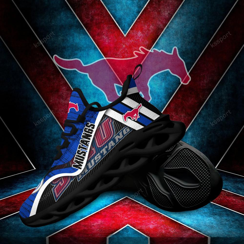 SMU Mustangs Personalized Max Soul Shoes 2022 - Famjoys SMU Mustangs Personalized Max Soul Shoes 2022 - Famjoys
