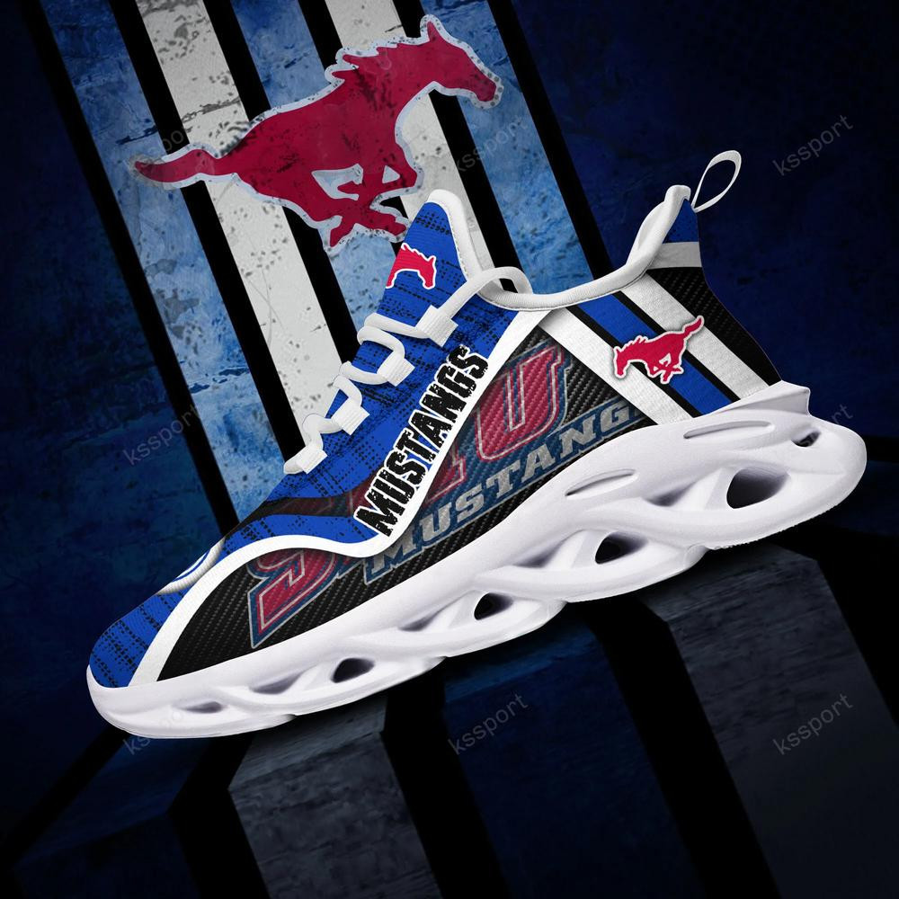 SMU Mustangs Personalized Max Soul Shoes 2022 - Famjoys SMU Mustangs Personalized Max Soul Shoes 2022 - Famjoys