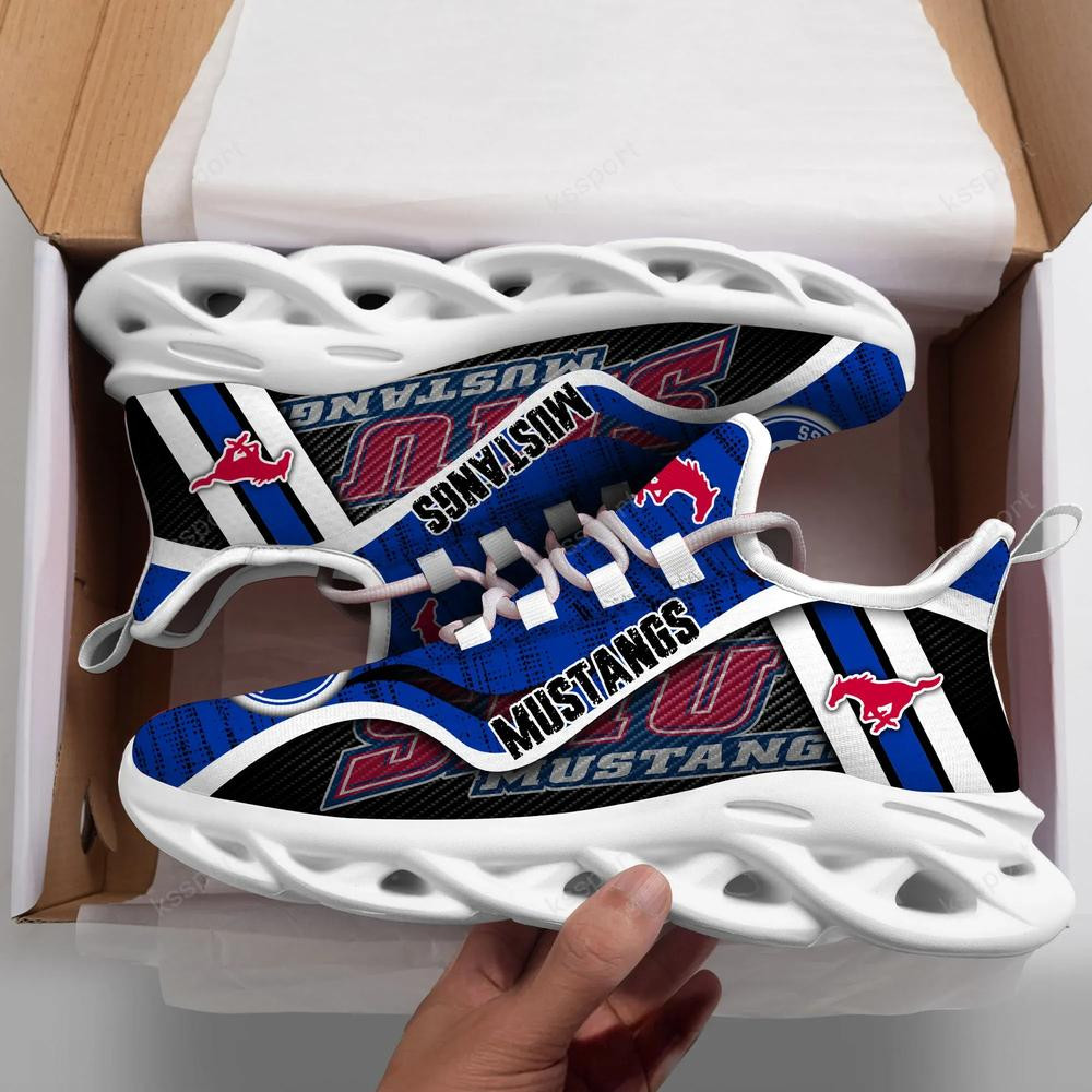 SMU Mustangs Personalized Max Soul Shoes 2022 - Famjoys SMU Mustangs Personalized Max Soul Shoes 2022 - Famjoys