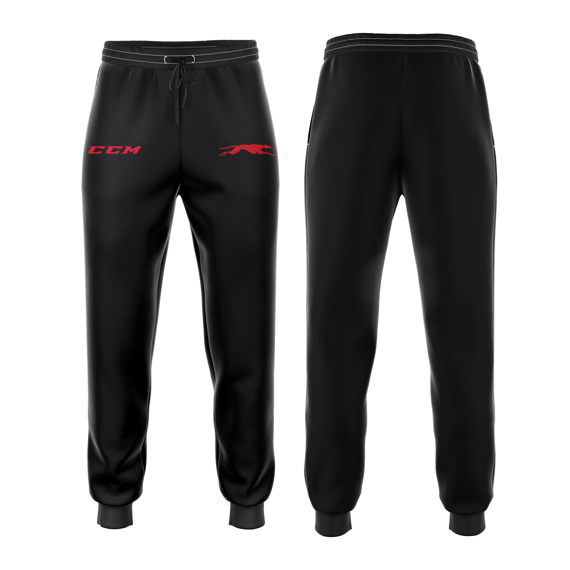 Soo Greyhounds Back In Black Zip Hoodie - Famjoys Soo Greyhounds Back In Black Zip Hoodie - Famjoys