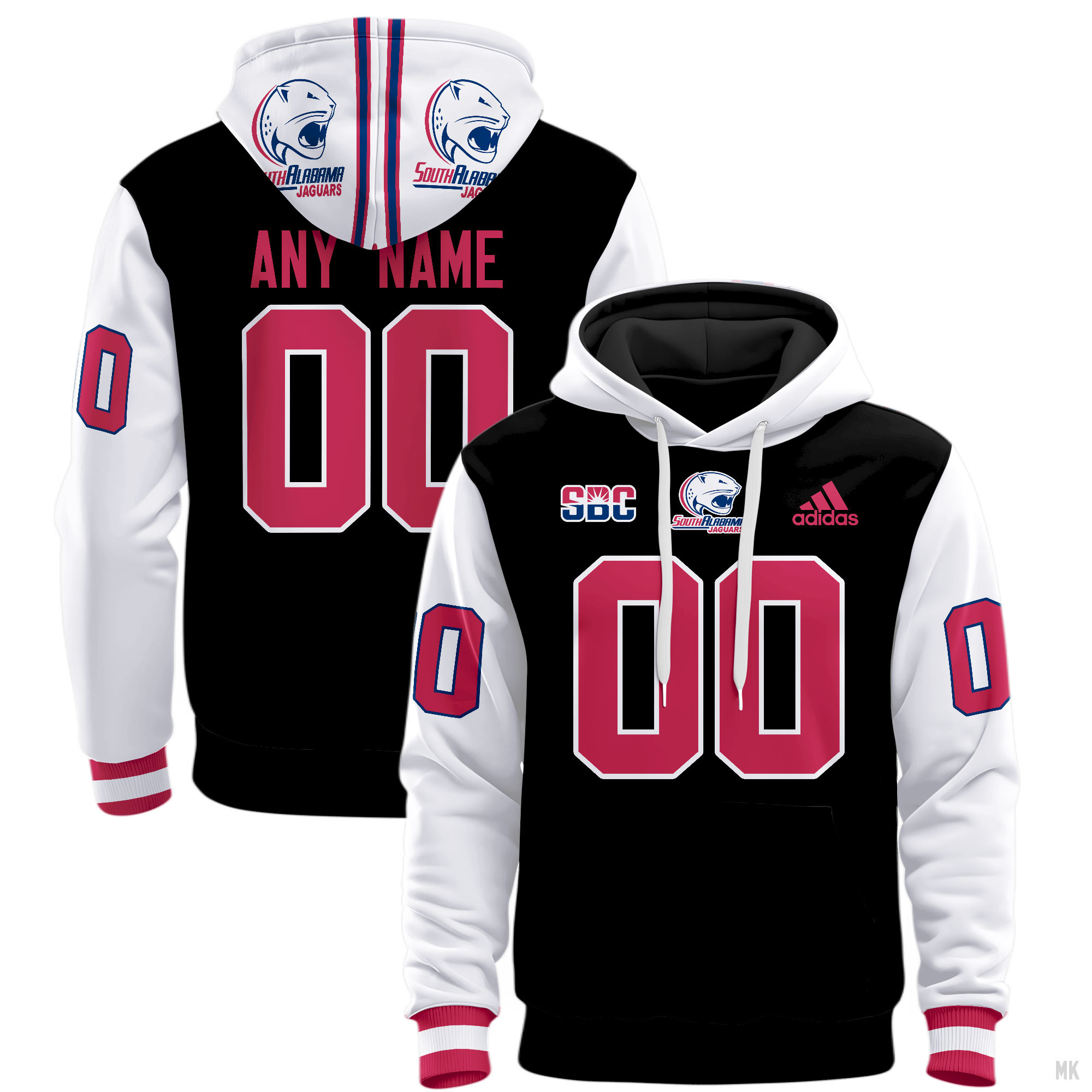 South Alabama Jaguars Football Hoodie - Famjoys South Alabama Jaguars Football Hoodie - Famjoys