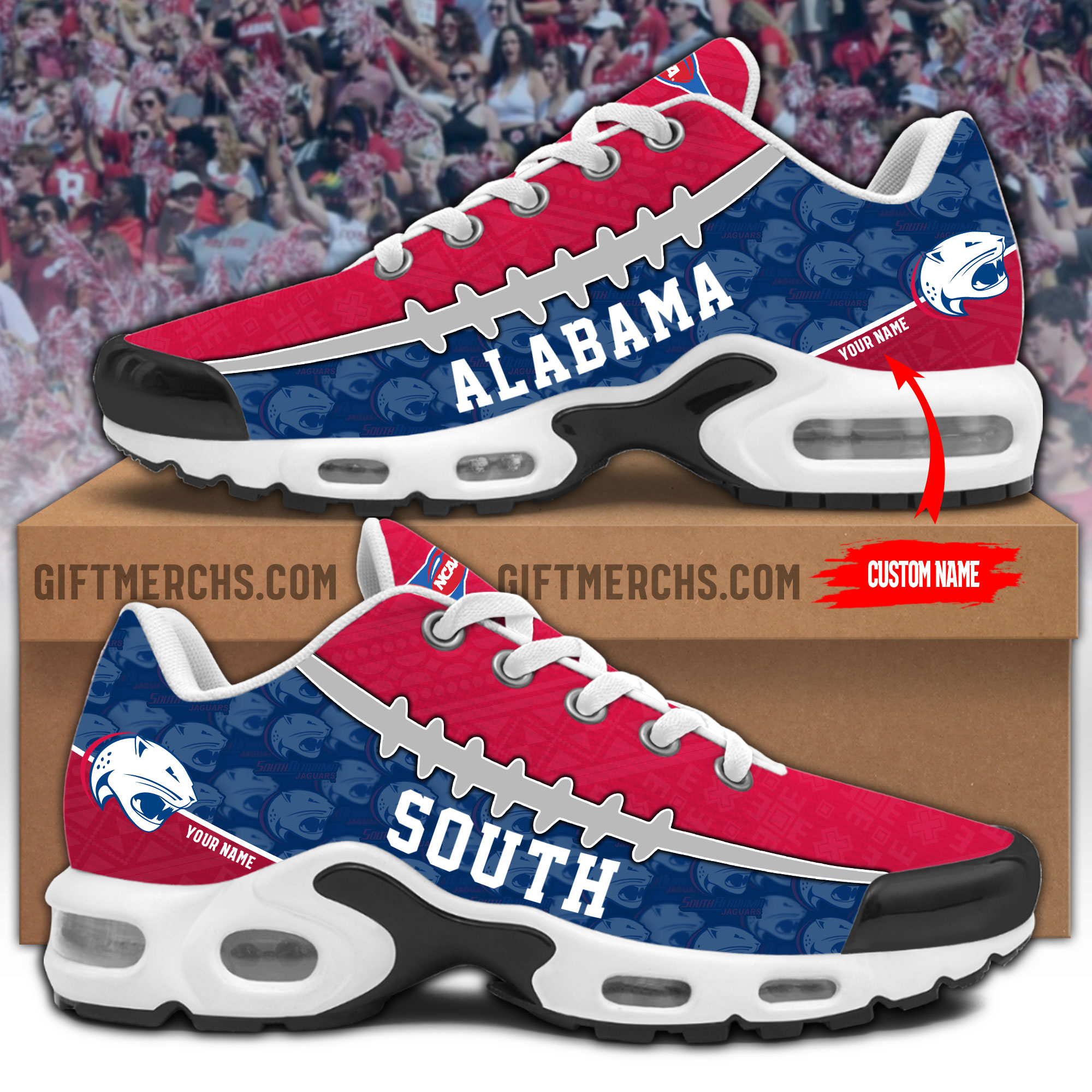 South Alabama Personalized Shoes - Famjoys South Alabama Personalized Shoes - Famjoys