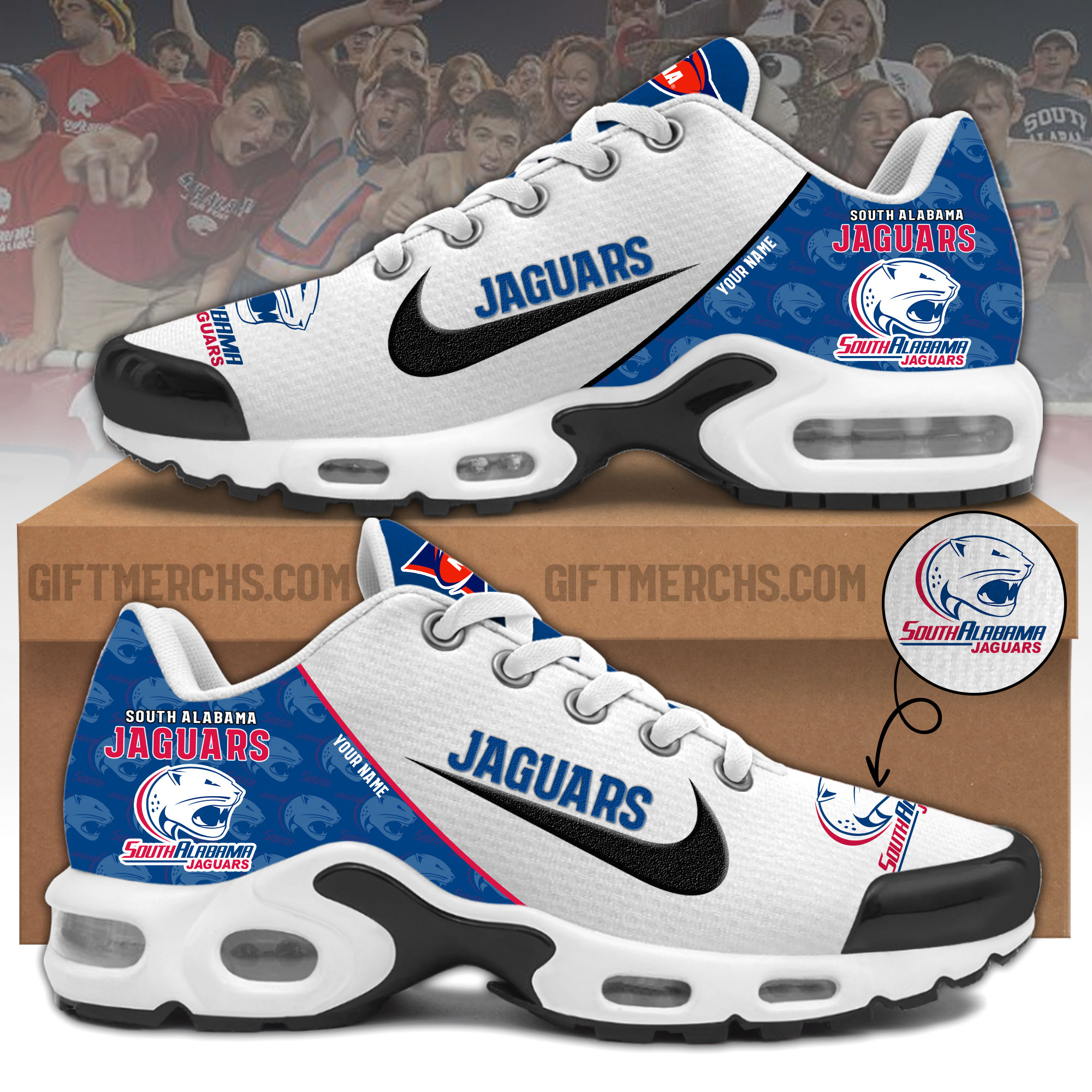 South Alabama Personalized Shoes - Famjoys South Alabama Personalized Shoes - Famjoys