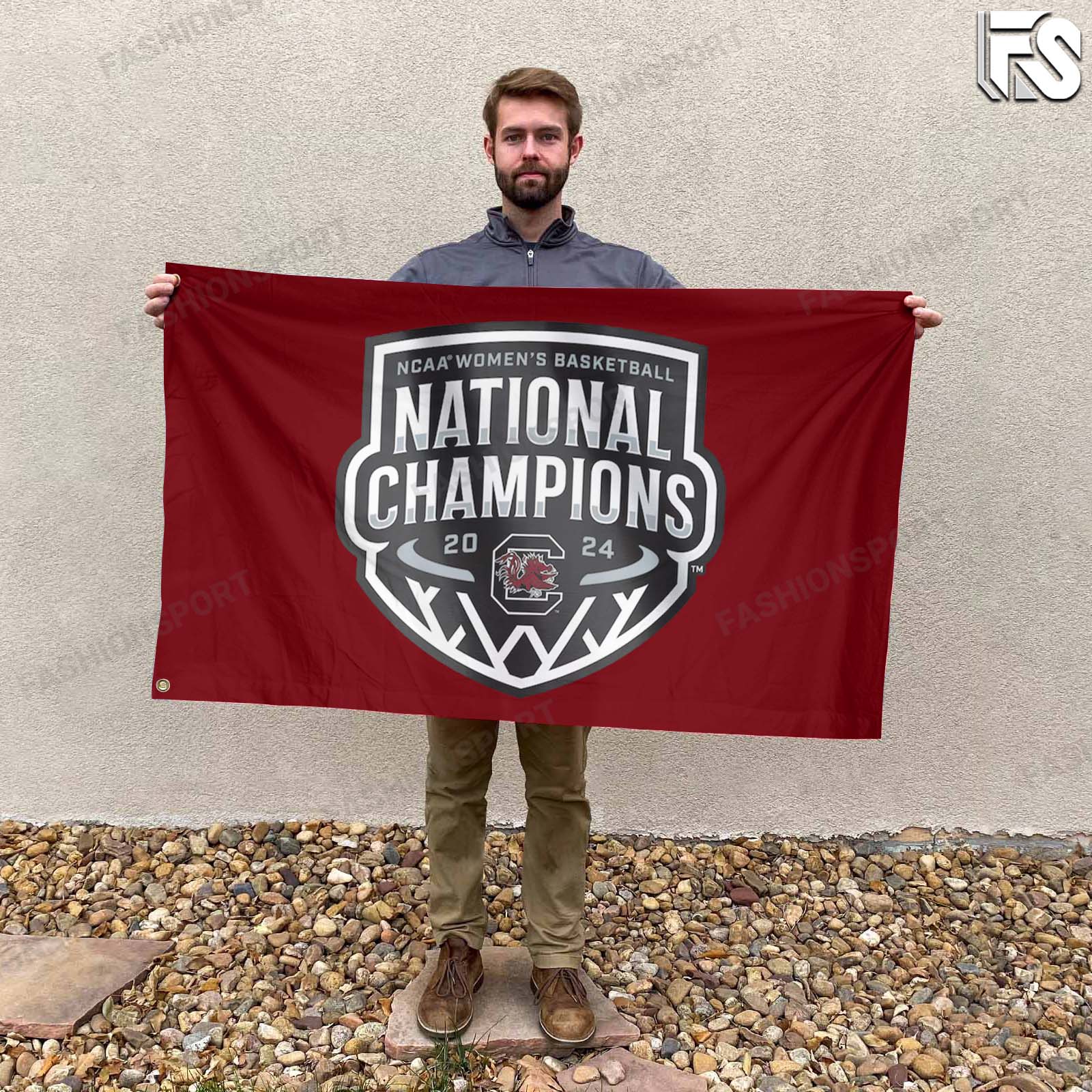 South Carolina Basketball Champion Flag - Famjoys South Carolina Basketball Champion Flag - Famjoys