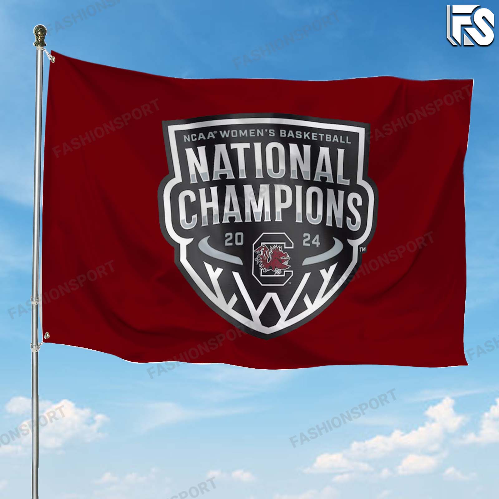 South Carolina Basketball Champion Flag - Famjoys South Carolina Basketball Champion Flag - Famjoys