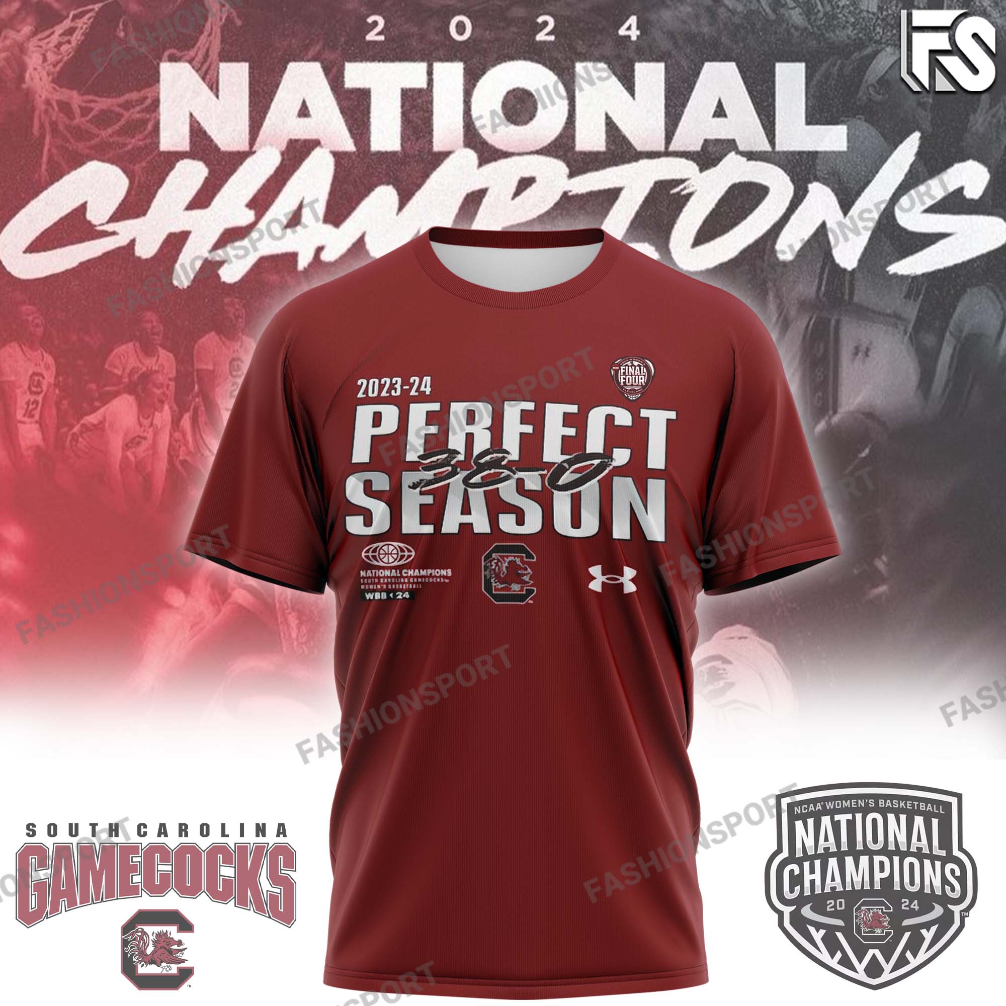 South Carolina Basketball Champion Flag - Famjoys South Carolina Basketball Champion Flag - Famjoys