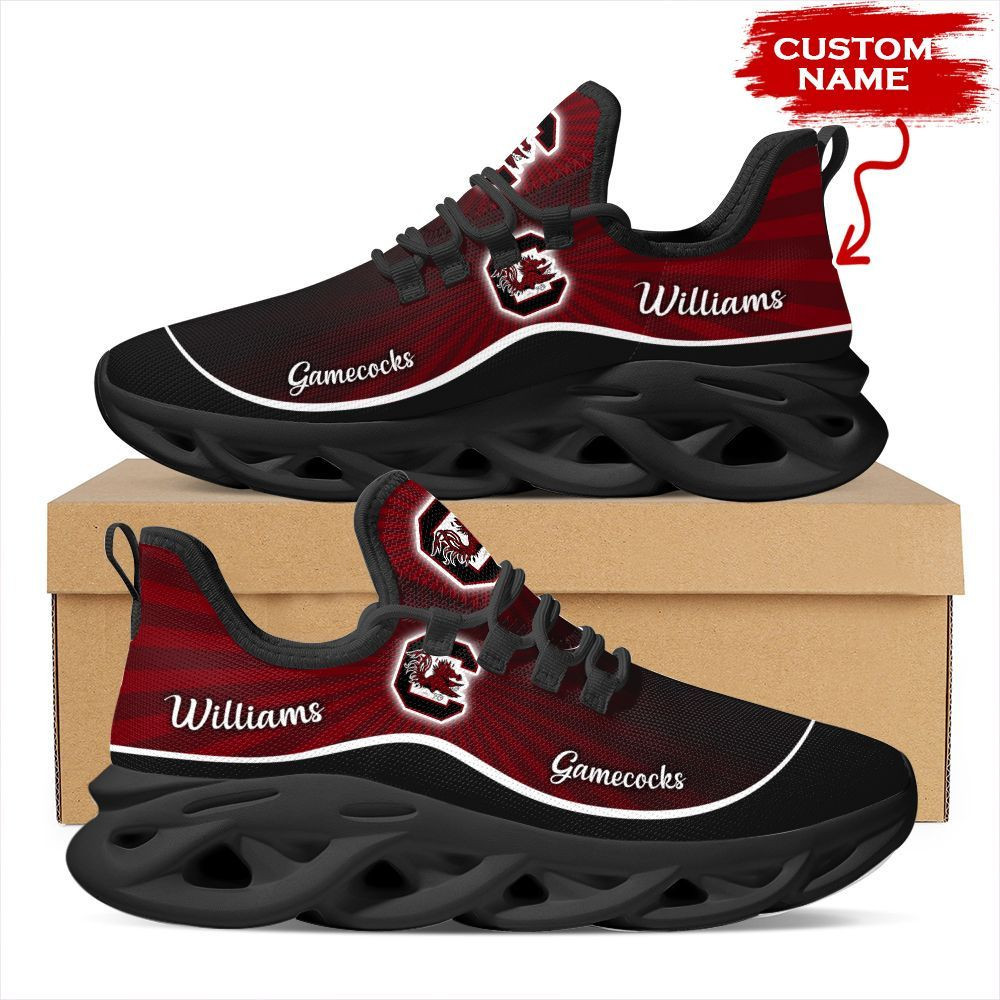 South Carolina Gamecocks Custom Name Personalized Max Soul Sneakers Shoes - Famjoys
