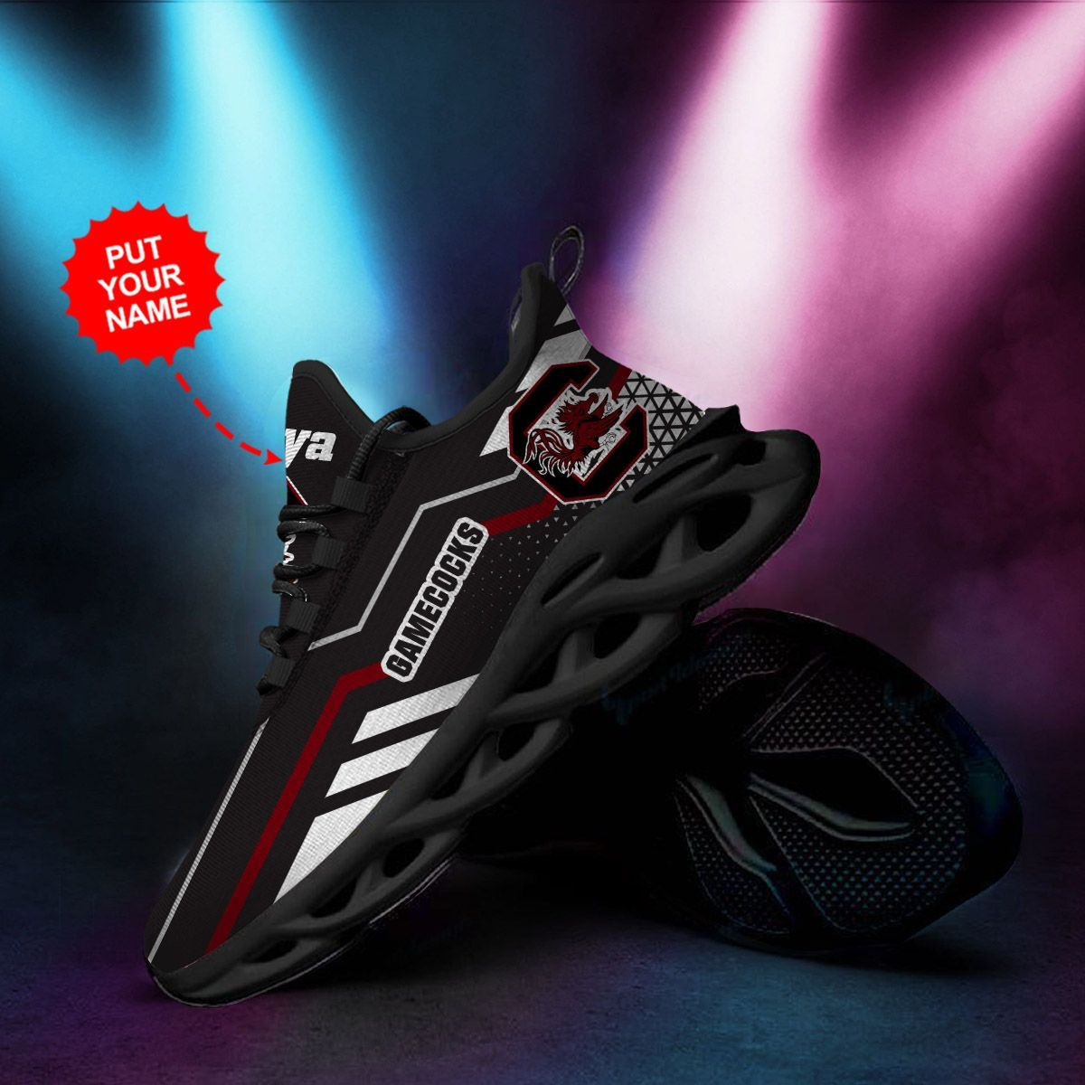 South Carolina Gamecocks Custom Personalized Max Soul Sneakers Shoes - Famjoys South Carolina Gamecocks Custom Personalized Max Soul Sneakers Shoes - Famjoys