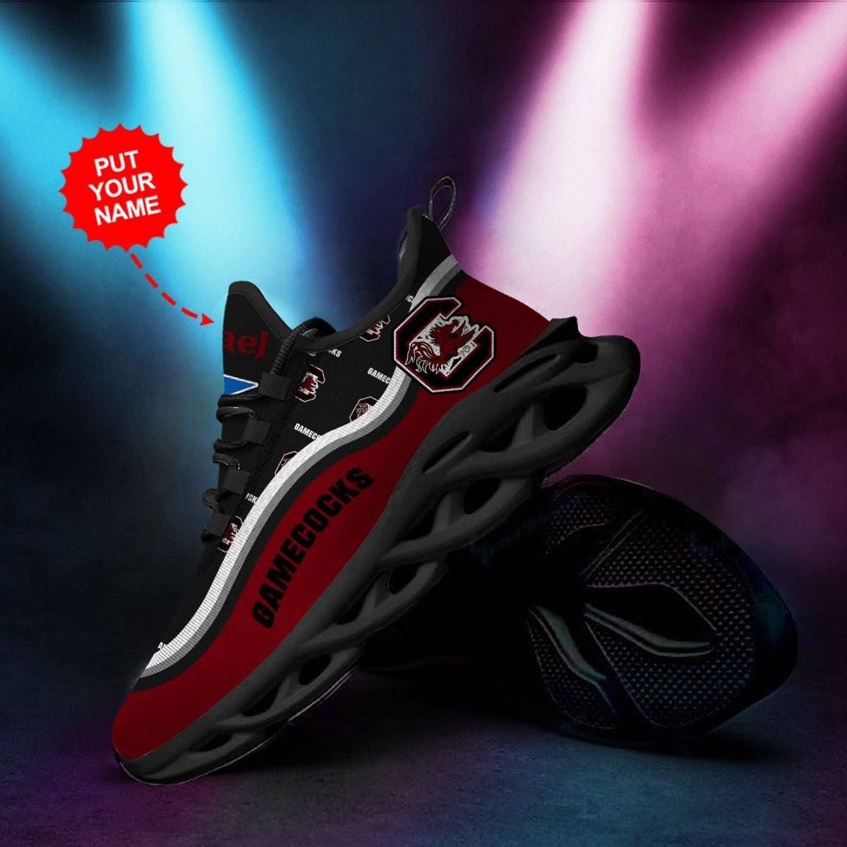 South Carolina Gamecocks Custom Personalized Max Soul Sneakers Shoes - Famjoys South Carolina Gamecocks Custom Personalized Max Soul Sneakers Shoes - Famjoys