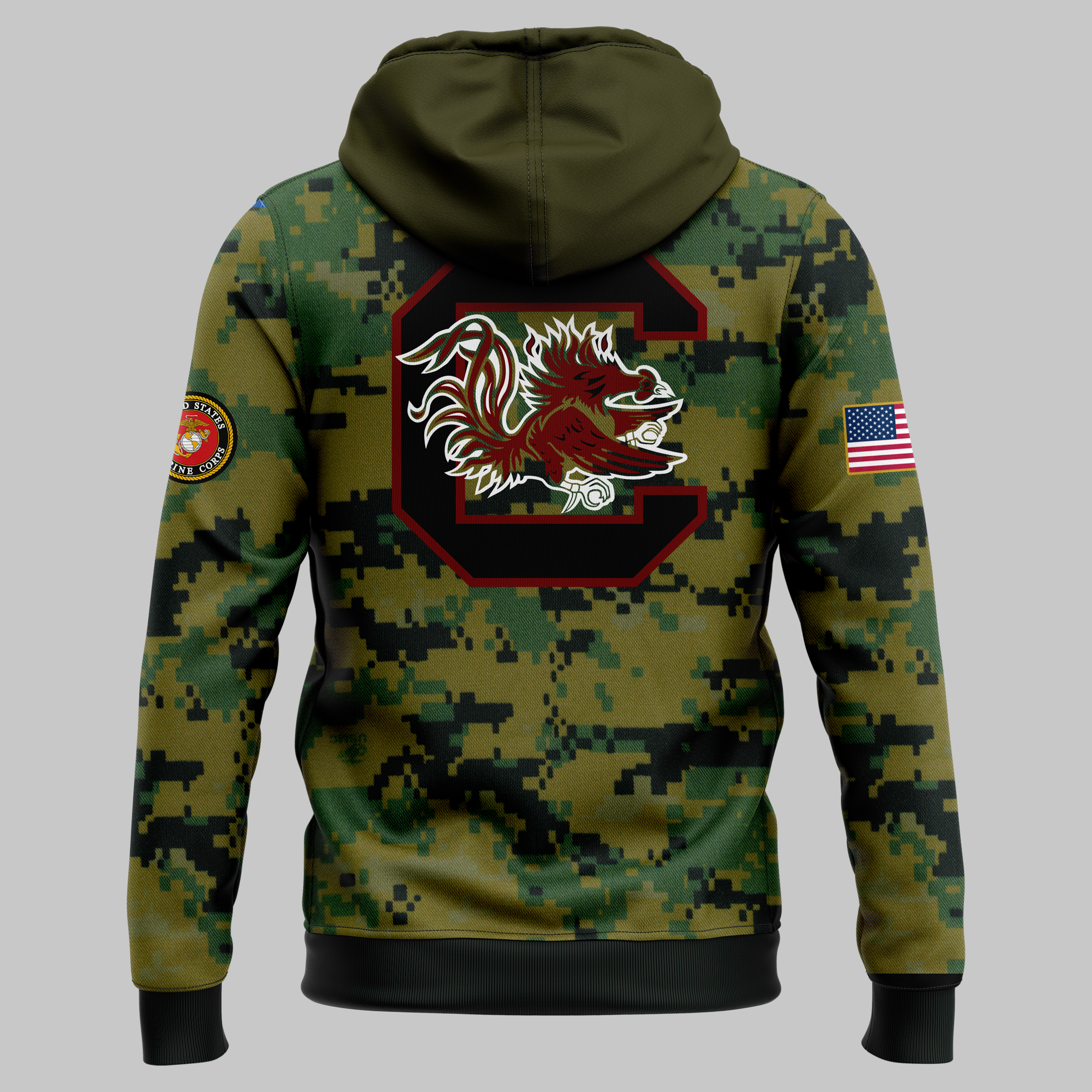 South Carolina Gamecocks Football United States Marine Corps Day Pullover Hoodie - Famjoys South Carolina Gamecocks Football United States Marine Corps Day Pullover Hoodie - Famjoys
