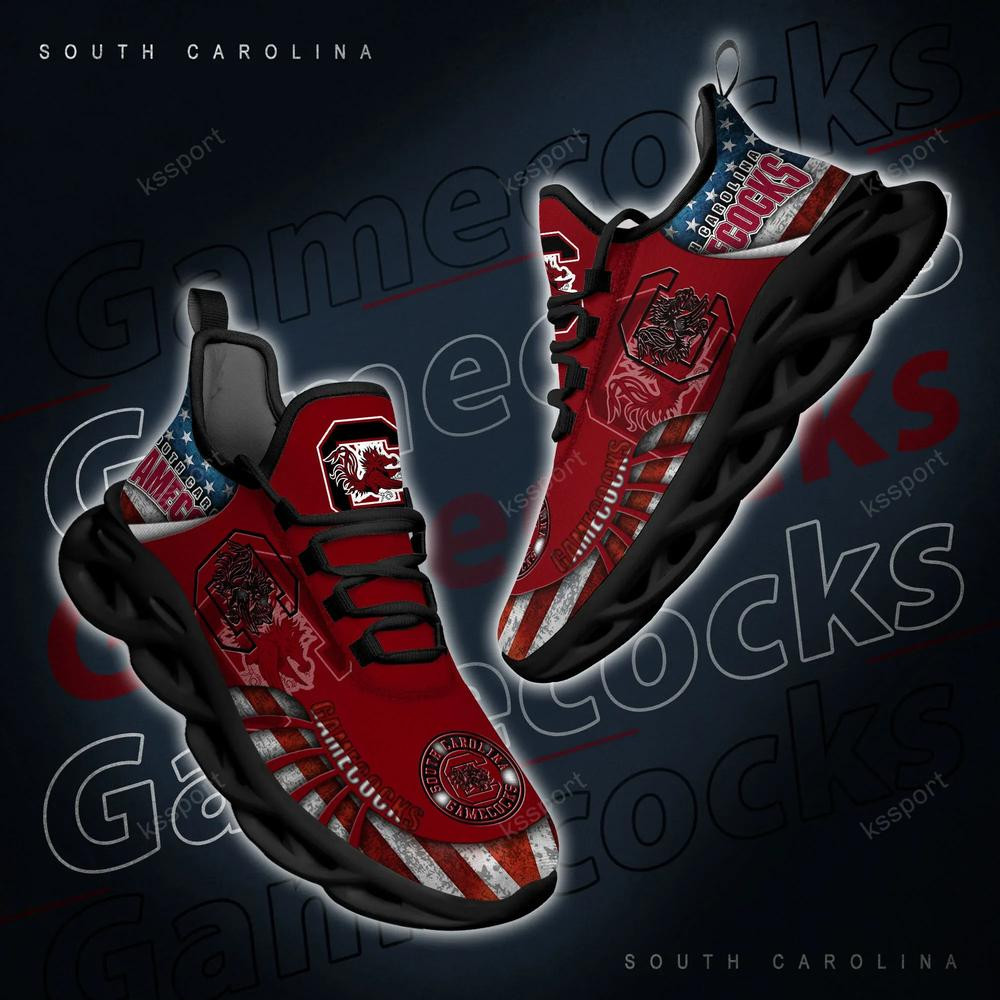 South Carolina Gamecocks Max Soul Clunky Shoes - Famjoys South Carolina Gamecocks Max Soul Clunky Shoes - Famjoys