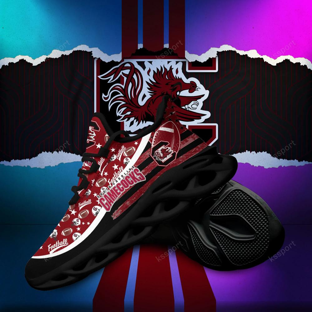 South Carolina Gamecocks Max Soul Clunky Sneakers - Famjoys South Carolina Gamecocks Max Soul Clunky Sneakers - Famjoys