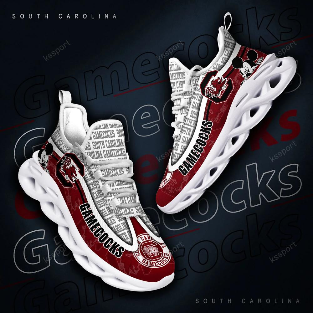 South Carolina Gamecocks Max Soul Clunky Sneakers - Famjoys South Carolina Gamecocks Max Soul Clunky Sneakers - Famjoys