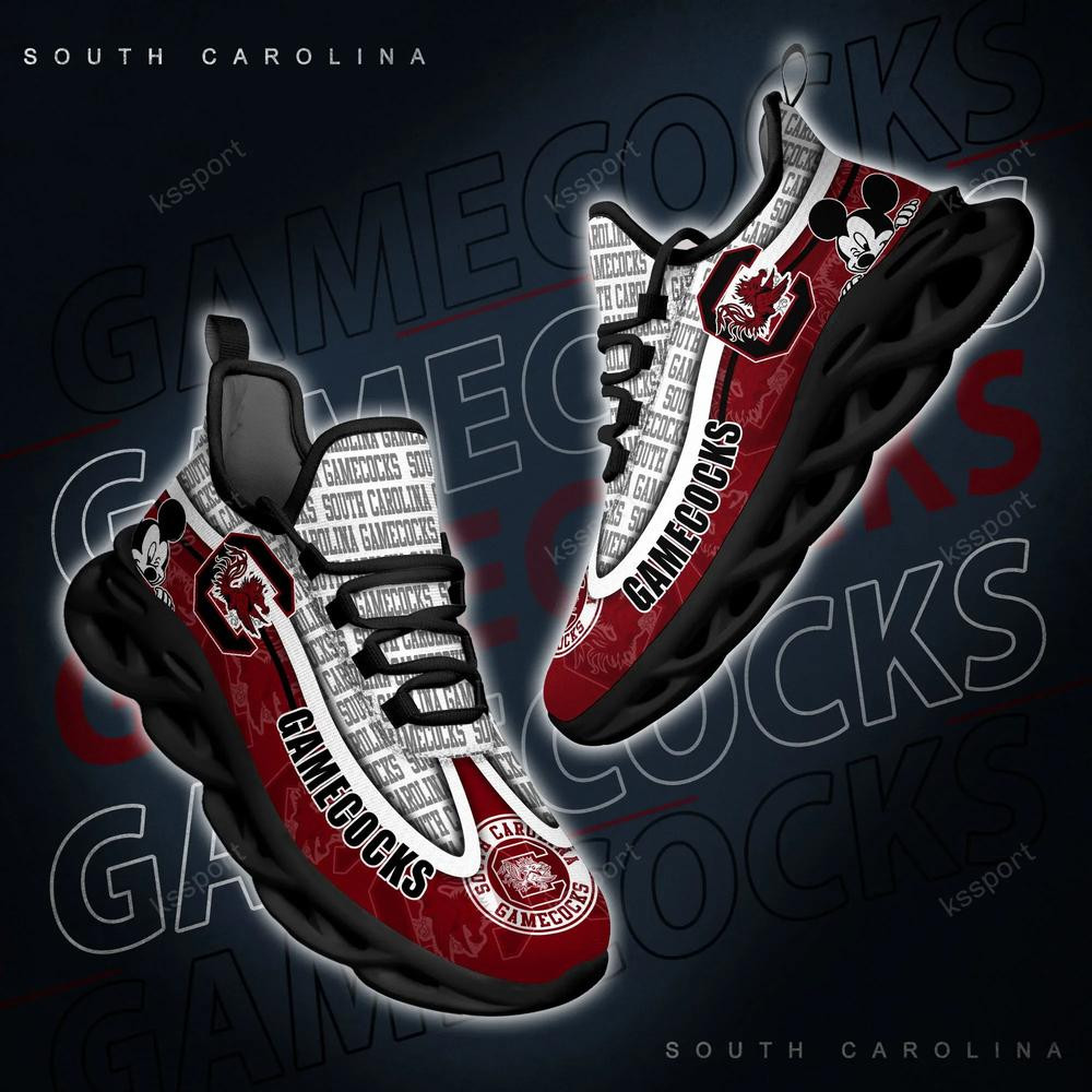 South Carolina Gamecocks Max Soul Clunky Sneakers - Famjoys South Carolina Gamecocks Max Soul Clunky Sneakers - Famjoys