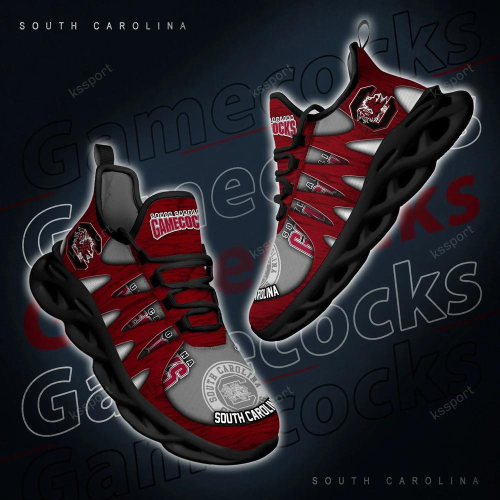 South Carolina Gamecocks Max Soul Shoes, Running Sneakers - Famjoys South Carolina Gamecocks Max Soul Shoes, Running Sneakers - Famjoys