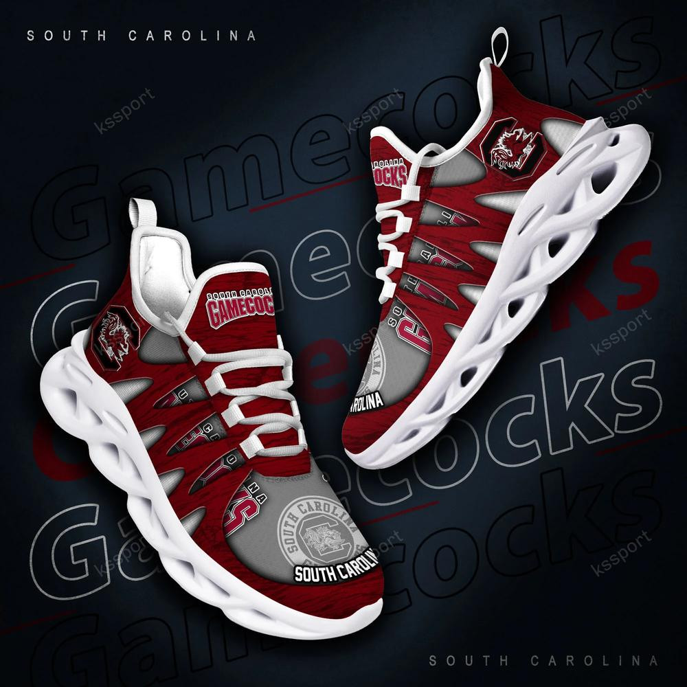 South Carolina Gamecocks Max Soul Shoes, Running Sneakers - Famjoys South Carolina Gamecocks Max Soul Shoes, Running Sneakers - Famjoys