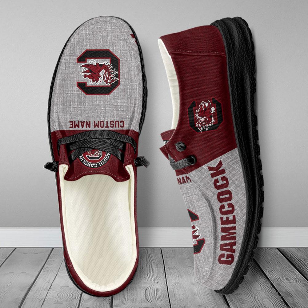 South Carolina Gamecocks Personalized Hey Dude Shoes - Famjoys South Carolina Gamecocks Personalized Hey Dude Shoes - Famjoys