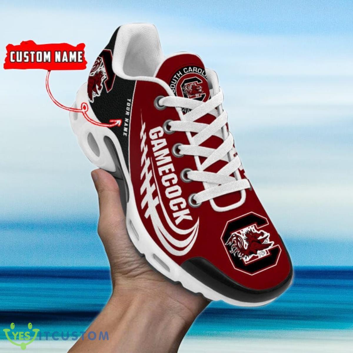 South Carolina Gamecocks Personalized Name Air Cushion Sports Shoes Sneaker KLTNS220443 - Famjoys South Carolina Gamecocks Personalized Name Air Cushion Sports Shoes Sneaker KLTNS220443 - Famjoys