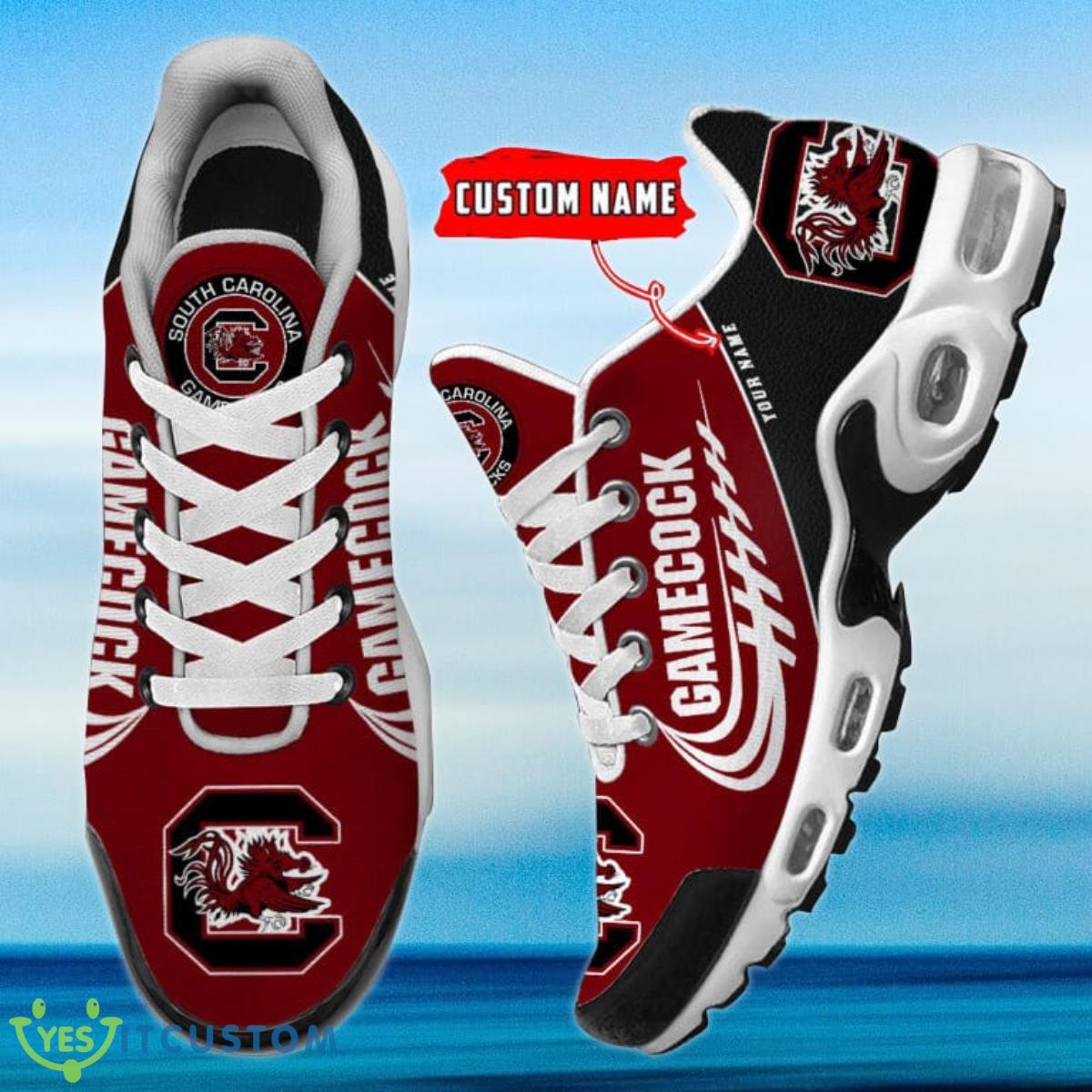 South Carolina Gamecocks Personalized Name Air Cushion Sports Shoes Sneaker KLTNS220443 - Famjoys South Carolina Gamecocks Personalized Name Air Cushion Sports Shoes Sneaker KLTNS220443 - Famjoys