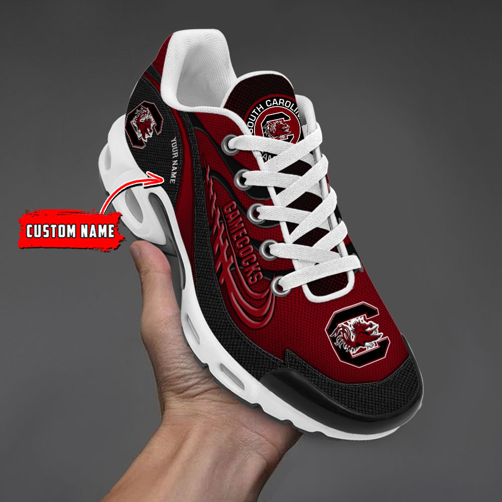 South Carolina Gamecocks Personalized Name Air Cushion Sports Shoes Sneaker KLTNS220550 - Famjoys South Carolina Gamecocks Personalized Name Air Cushion Sports Shoes Sneaker KLTNS220550 - Famjoys