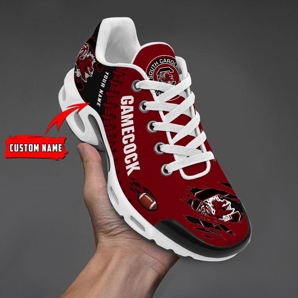 South Carolina Gamecocks Personalized Name Air Cushion Sports Shoes Sneaker KLTNS220595 - Famjoys South Carolina Gamecocks Personalized Name Air Cushion Sports Shoes Sneaker KLTNS220595 - Famjoys