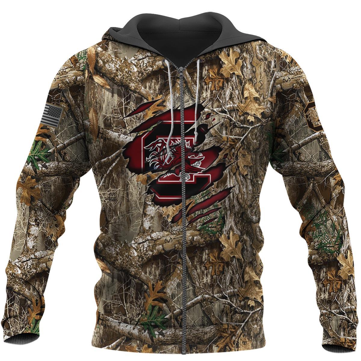South Carolina Gamecocks Realtree Hunting Camo TShirt, Hoodie, Sweatshirt, Zip Hoodie - Famjoys South Carolina Gamecocks Realtree Hunting Camo TShirt, Hoodie, Sweatshirt, Zip Hoodie - Famjoys