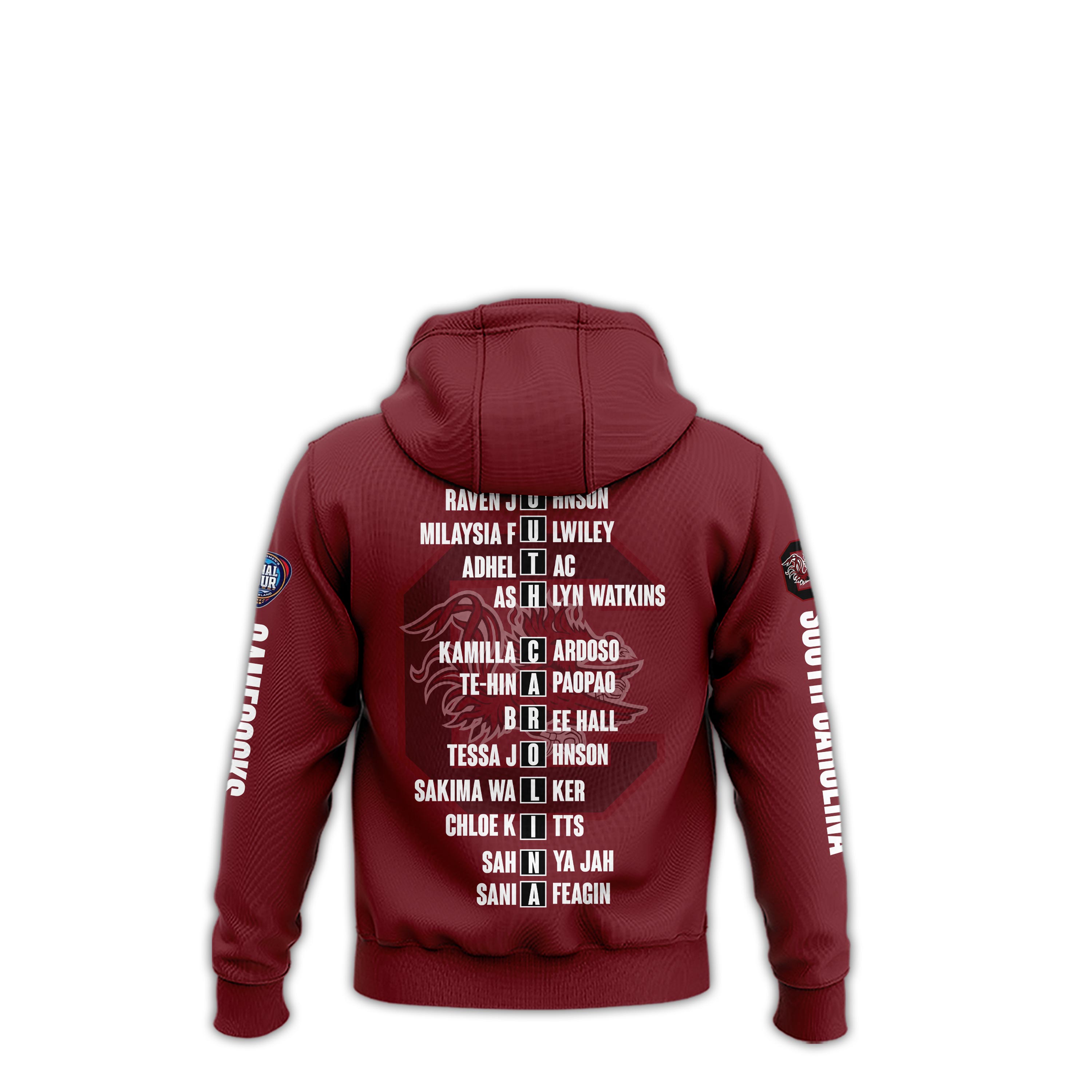 South Carolina Gamecocks WoBasketball Champions Hoodie - Famjoys South Carolina Gamecocks WoBasketball Champions Hoodie - Famjoys