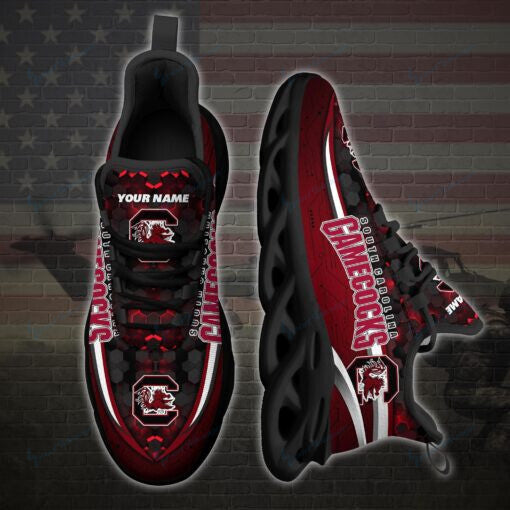South Carolina Gamecocks YZ Running Sneakers - Famjoys South Carolina Gamecocks YZ Running Sneakers - Famjoys