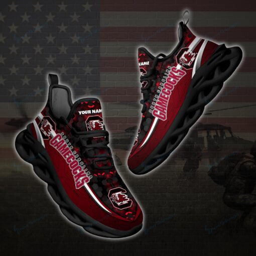 South Carolina Gamecocks YZ Running Sneakers - Famjoys South Carolina Gamecocks YZ Running Sneakers - Famjoys