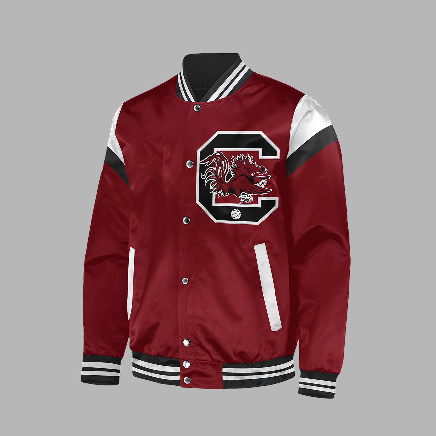 South Carolina Women Basketball Bomber Jacket - Famjoys South Carolina Women Basketball Bomber Jacket - Famjoys
