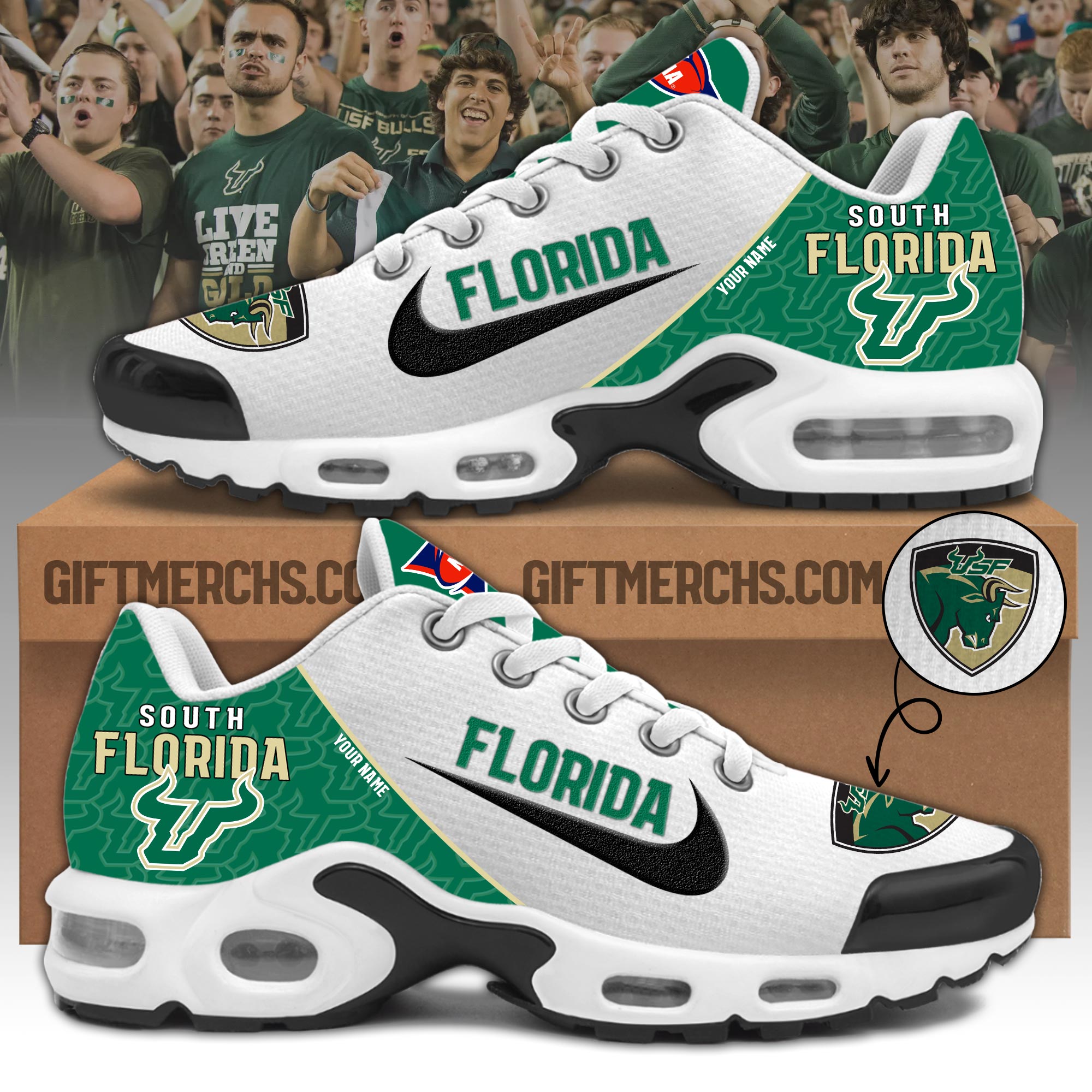 South Florida Personalized Shoes - Famjoys South Florida Personalized Shoes - Famjoys