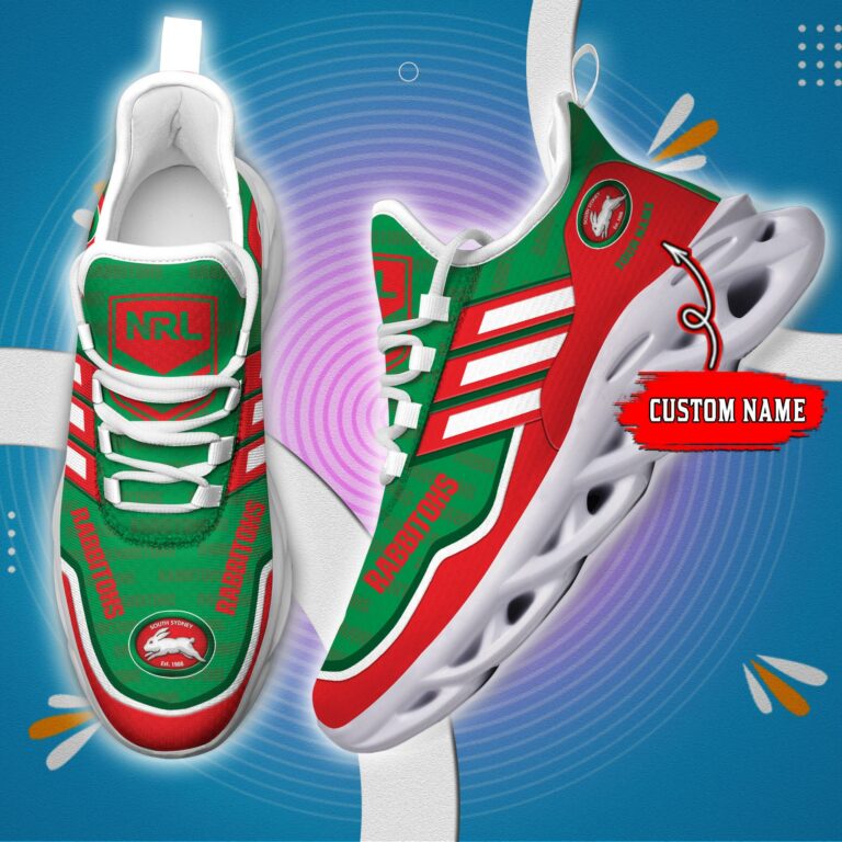 South Sydney Rabbitohs Maxsoul Shoes Muc1NRL - Famjoys South Sydney Rabbitohs Maxsoul Shoes Muc1NRL - Famjoys
