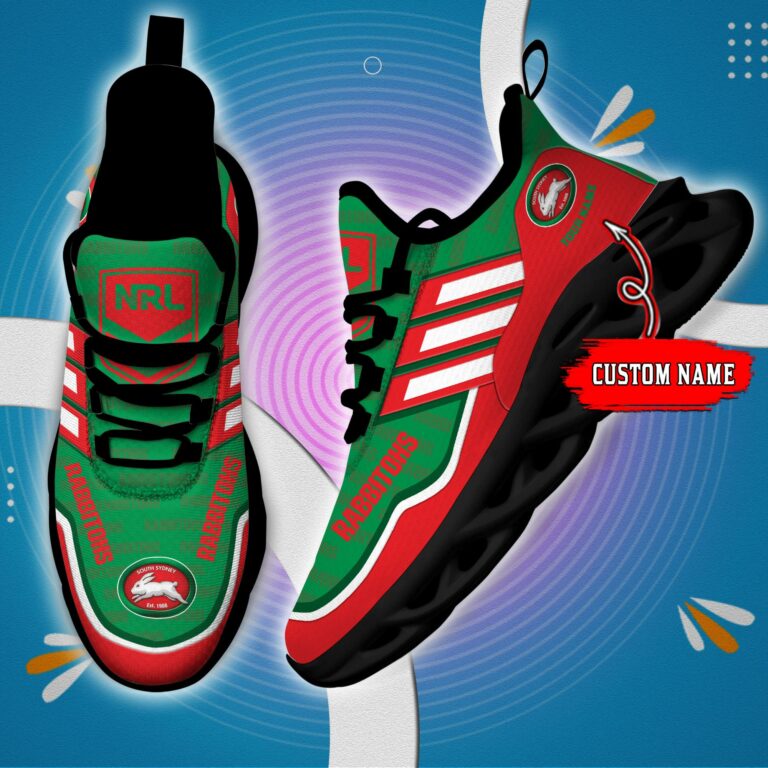 South Sydney Rabbitohs Maxsoul Shoes Muc1NRL - Famjoys South Sydney Rabbitohs Maxsoul Shoes Muc1NRL - Famjoys