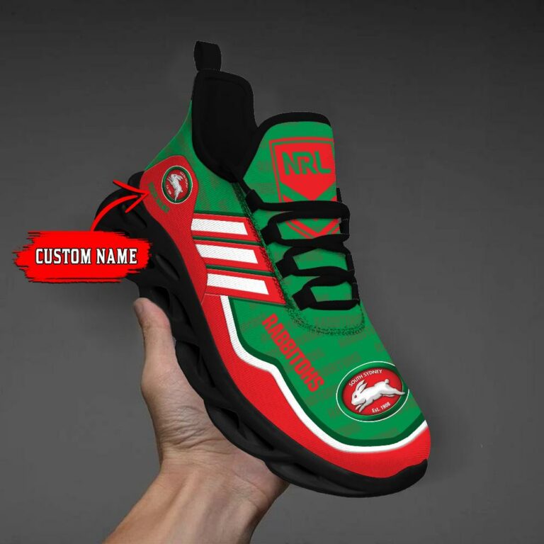 South Sydney Rabbitohs Maxsoul Shoes Muc1NRL - Famjoys South Sydney Rabbitohs Maxsoul Shoes Muc1NRL - Famjoys