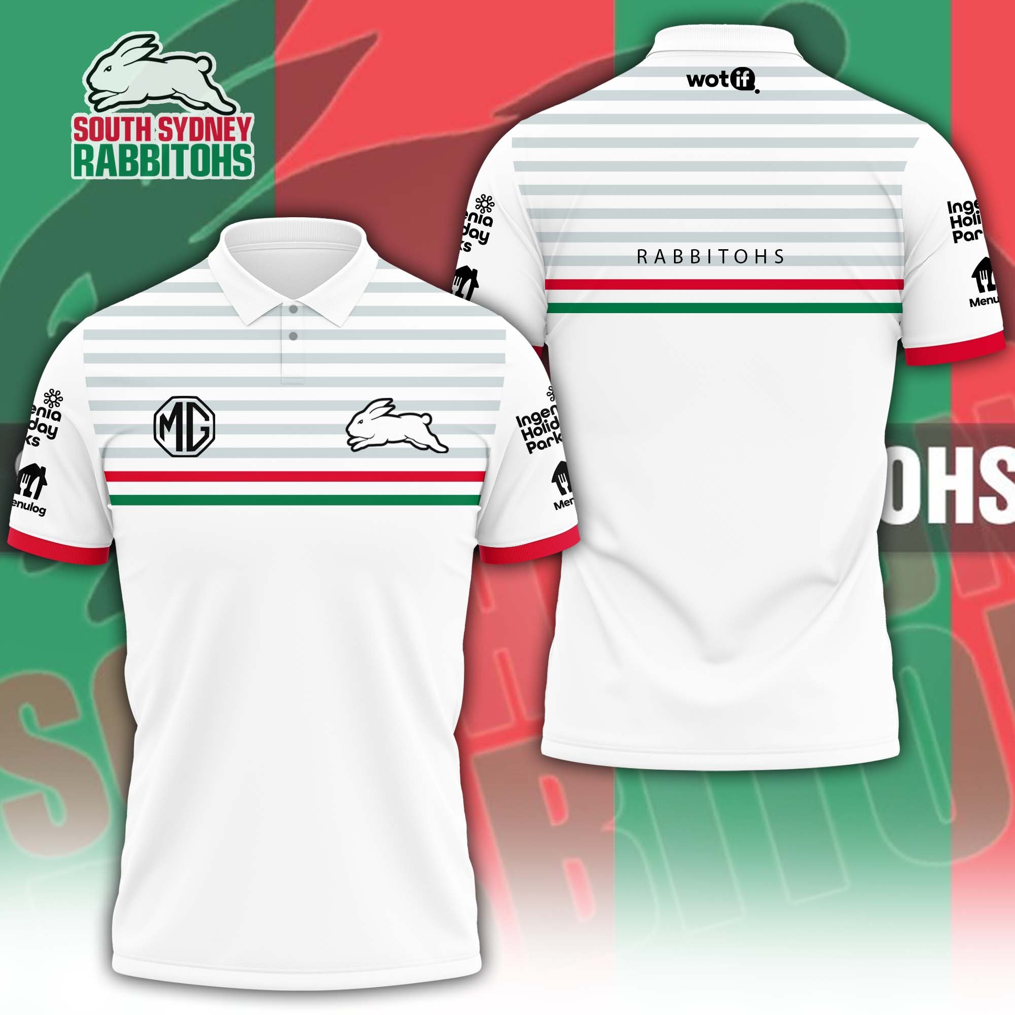 South Sydney Rabbitohs Mens Hoodie - Famjoys South Sydney Rabbitohs Mens Hoodie - Famjoys