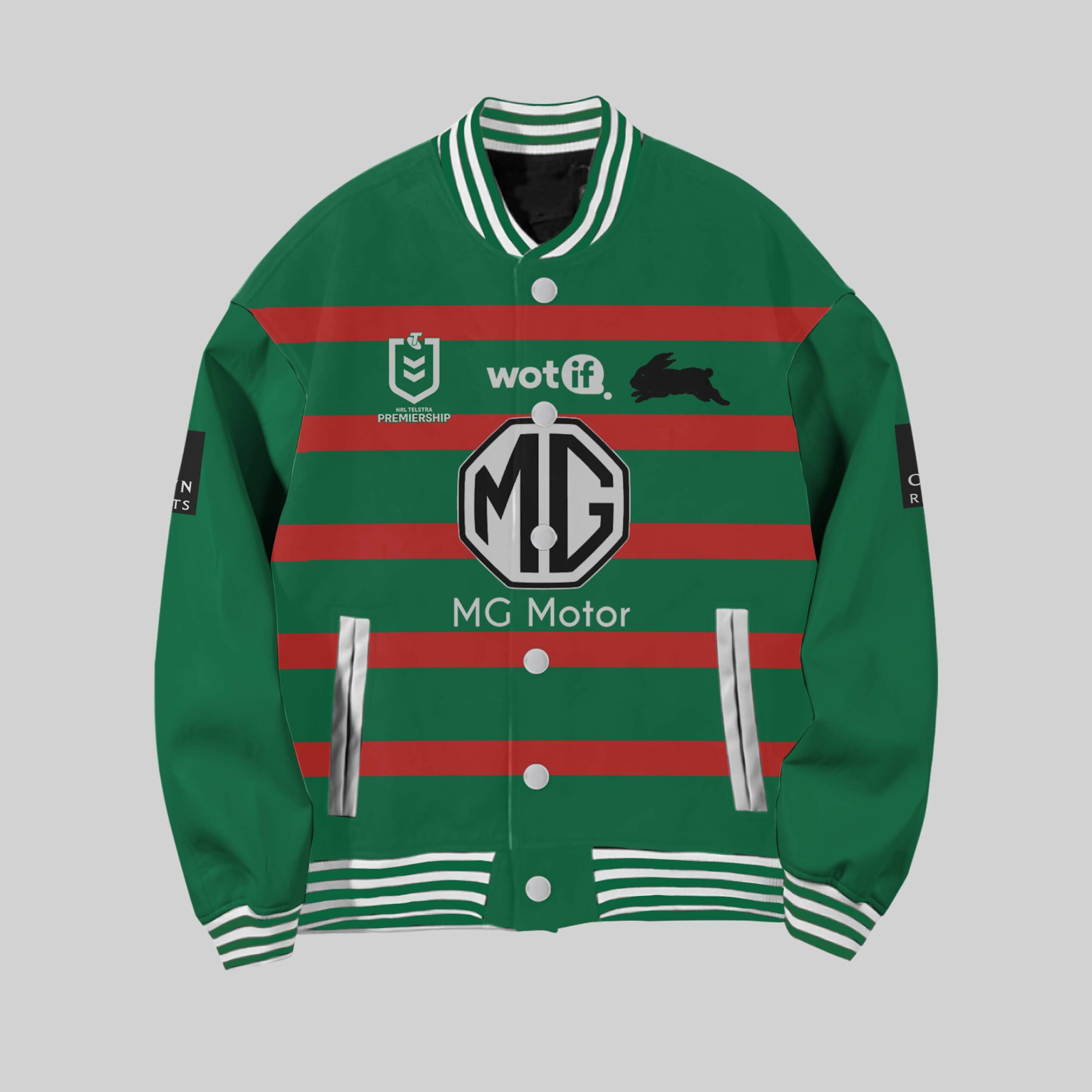 South Sydney Rabbitohs Rugby Jacket - Famjoys South Sydney Rabbitohs Rugby Jacket - Famjoys
