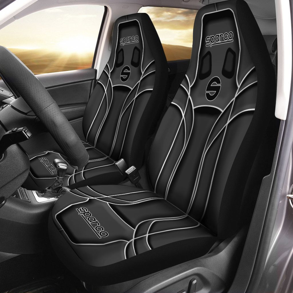 Sparco  Car Seat Cover (Set of 2) Ver1 (Black)