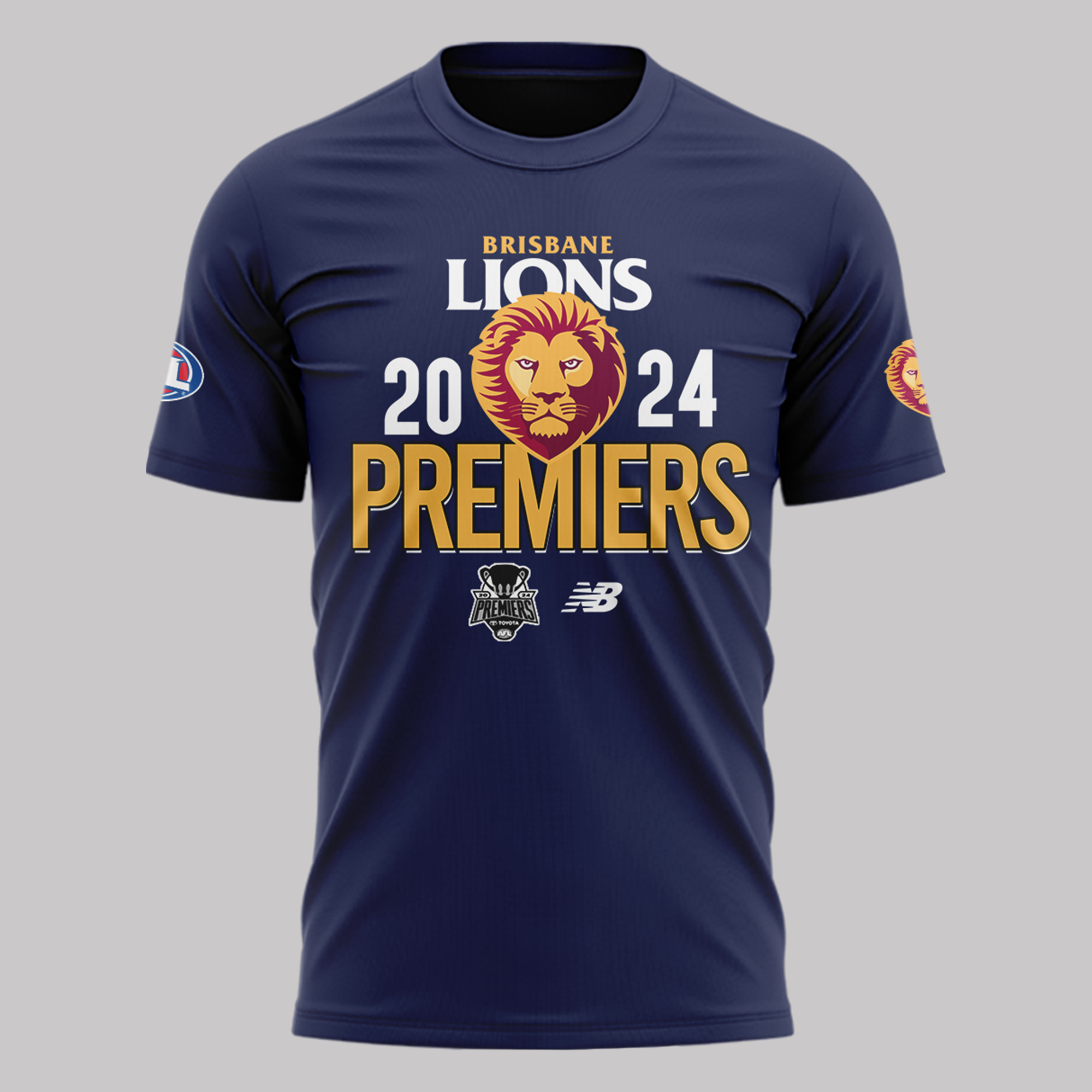Special AFL Champions Brisbane Lions Tshirt v2 - Famjoys Special AFL Champions Brisbane Lions Tshirt v2 - Famjoys
