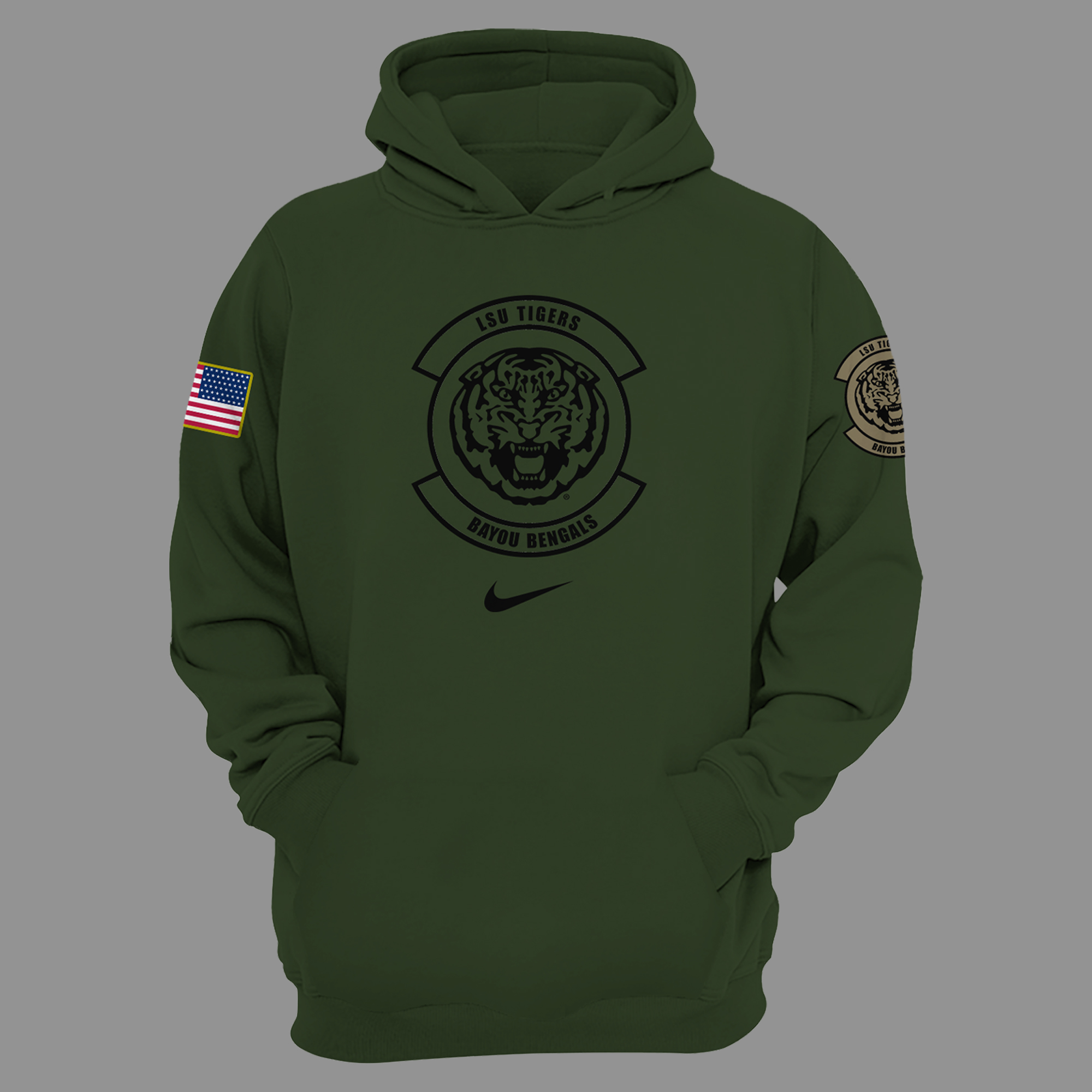 Special Edition LSU Tigers Football Veterans Hoodie TN051199 - Famjoys Special Edition LSU Tigers Football Veterans Hoodie TN051199 - Famjoys