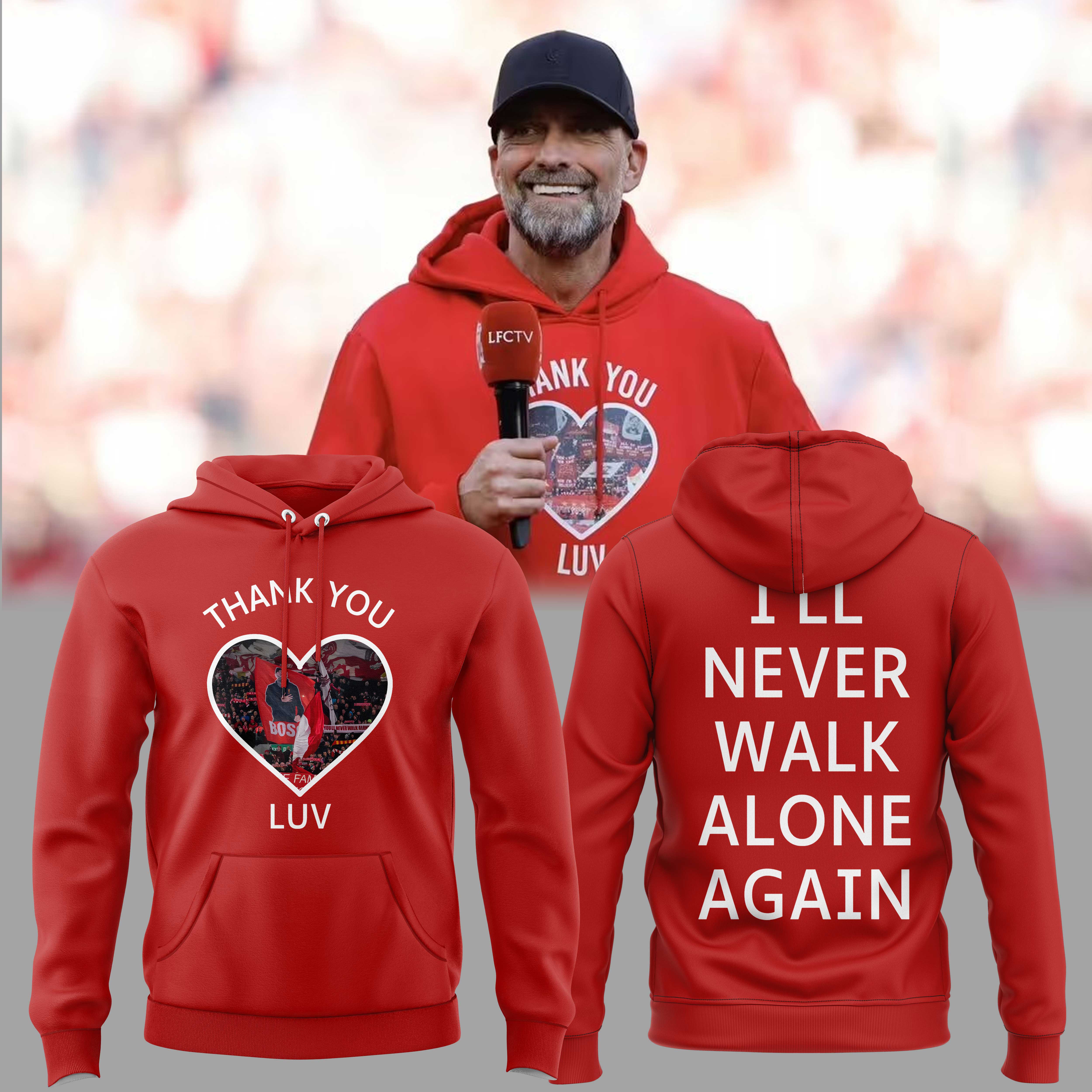 Special Thank You Luv You’ll Never Walk Alone Hoodie – Jürgen Norbert Klopp Liverpool HH1102 - Famjoys Special Thank You Luv You’ll Never Walk Alone Hoodie – Jürgen Norbert Klopp Liverpool HH1102 - Famjoys