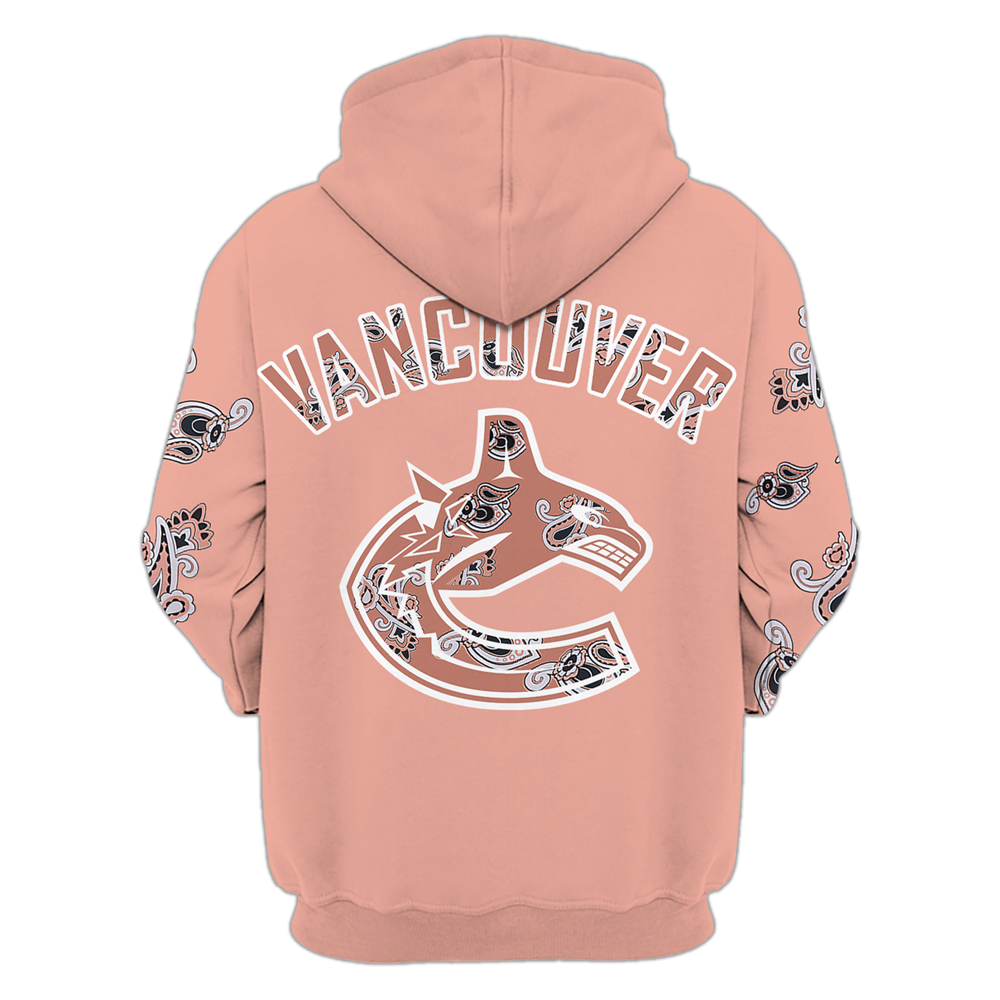 Special Vancouver Canucks Hockey Team Paisley Hoodie - Famjoys Special Vancouver Canucks Hockey Team Paisley Hoodie - Famjoys
