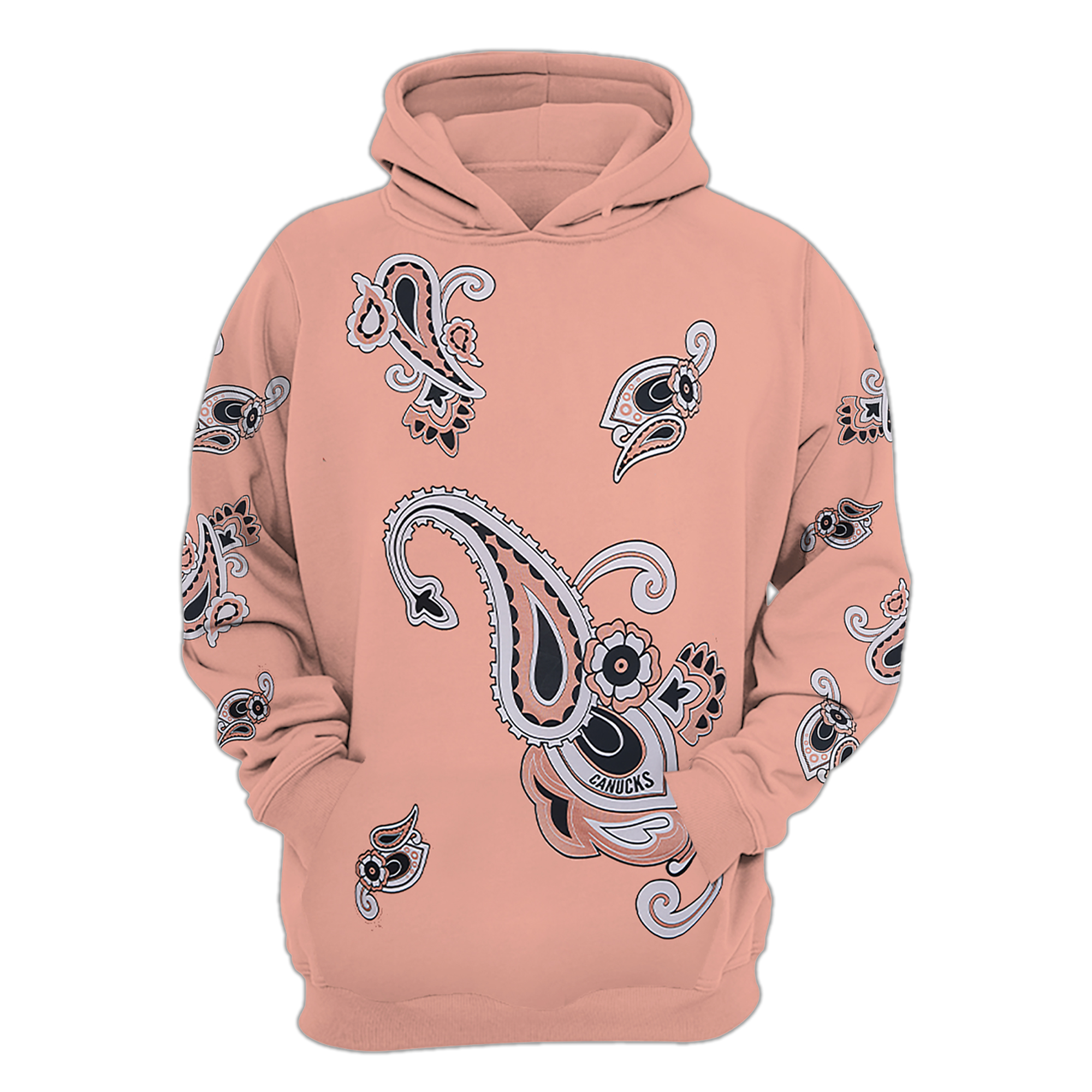 Special Vancouver Canucks Hockey Team Paisley Hoodie - Famjoys Special Vancouver Canucks Hockey Team Paisley Hoodie - Famjoys