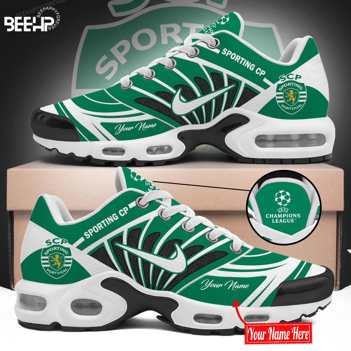 Sporting Lisbon New Shoes - Famjoys Sporting Lisbon New Shoes - Famjoys