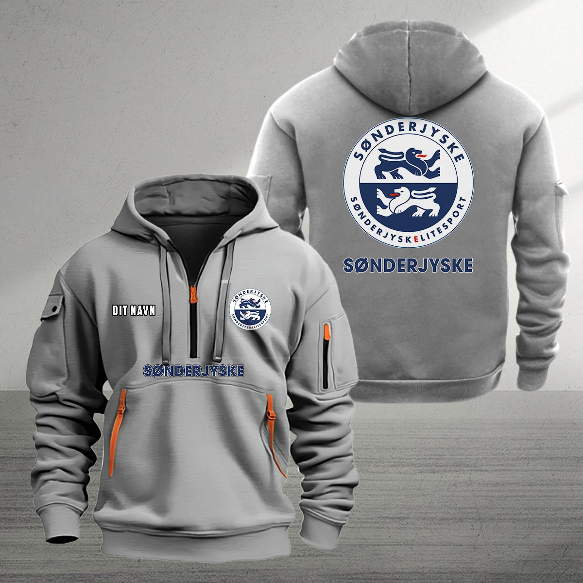 Sportswearmerch Leksand Fodbold Multicolor New Hoodie - Famjoys Sportswearmerch Leksand Fodbold Multicolor New Hoodie - Famjoys