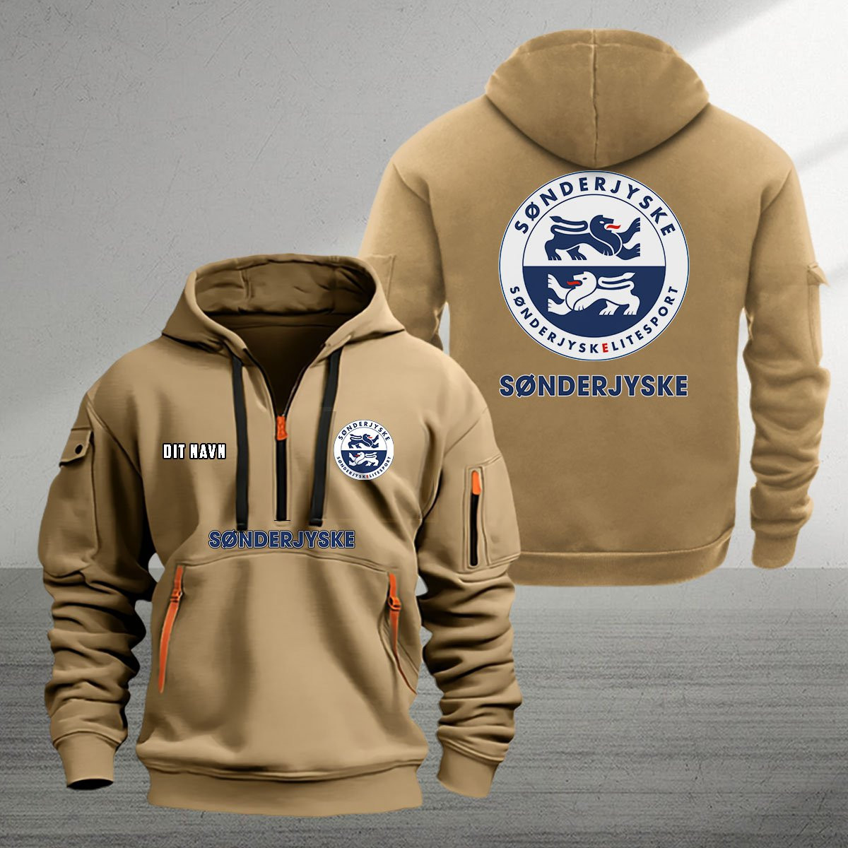 Sportswearmerch Leksand Fodbold Multicolor New Hoodie - Famjoys Sportswearmerch Leksand Fodbold Multicolor New Hoodie - Famjoys