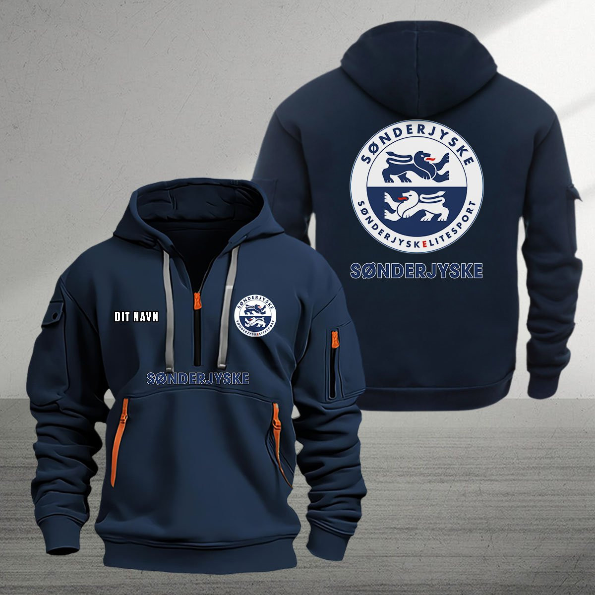 Sportswearmerch Leksand Fodbold Multicolor New Hoodie - Famjoys Sportswearmerch Leksand Fodbold Multicolor New Hoodie - Famjoys