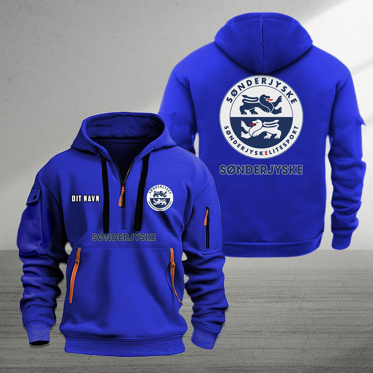Sportswearmerch Leksand Fodbold Multicolor New Hoodie - Famjoys Sportswearmerch Leksand Fodbold Multicolor New Hoodie - Famjoys
