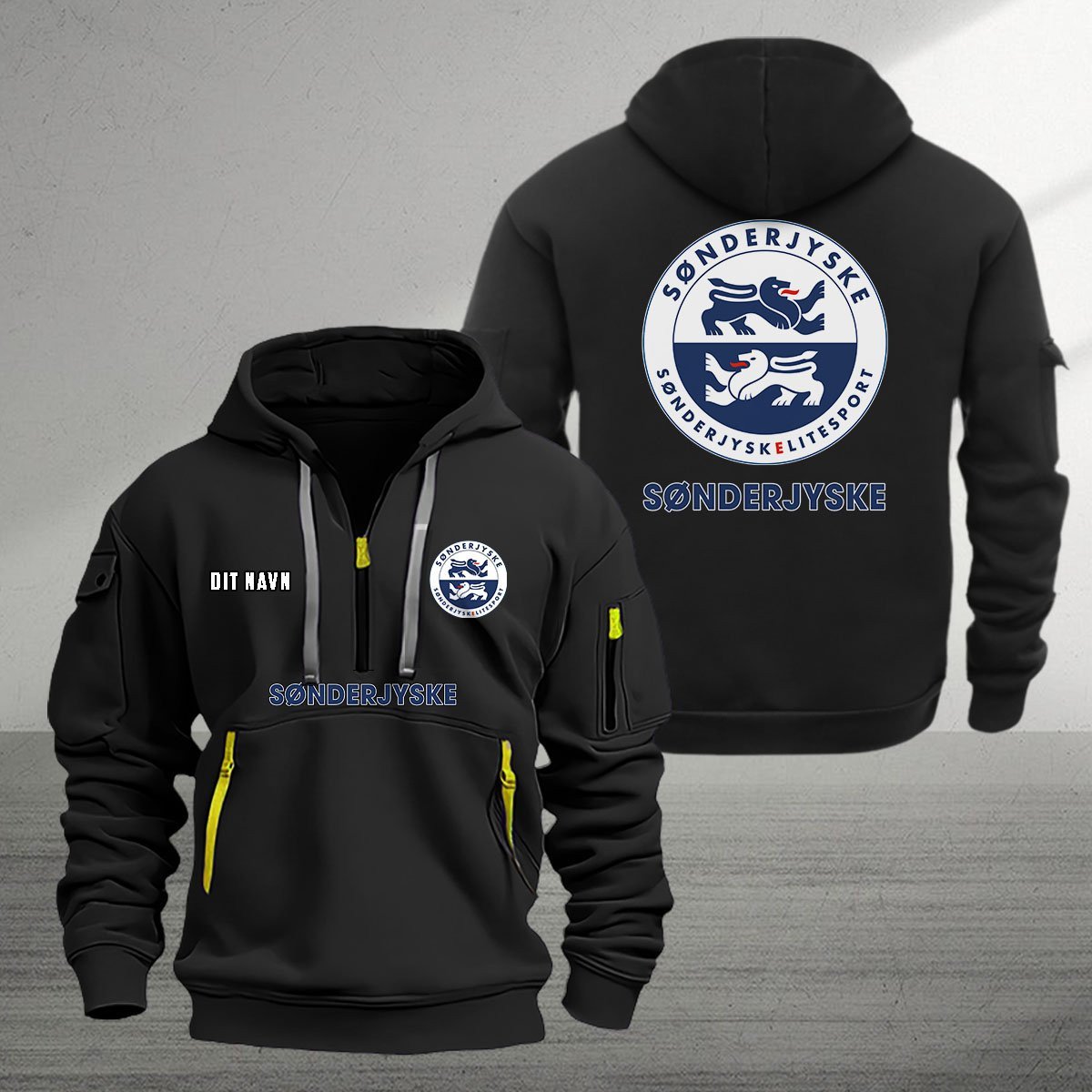 Sportswearmerch Leksand Fodbold Multicolor New Hoodie - Famjoys Sportswearmerch Leksand Fodbold Multicolor New Hoodie - Famjoys