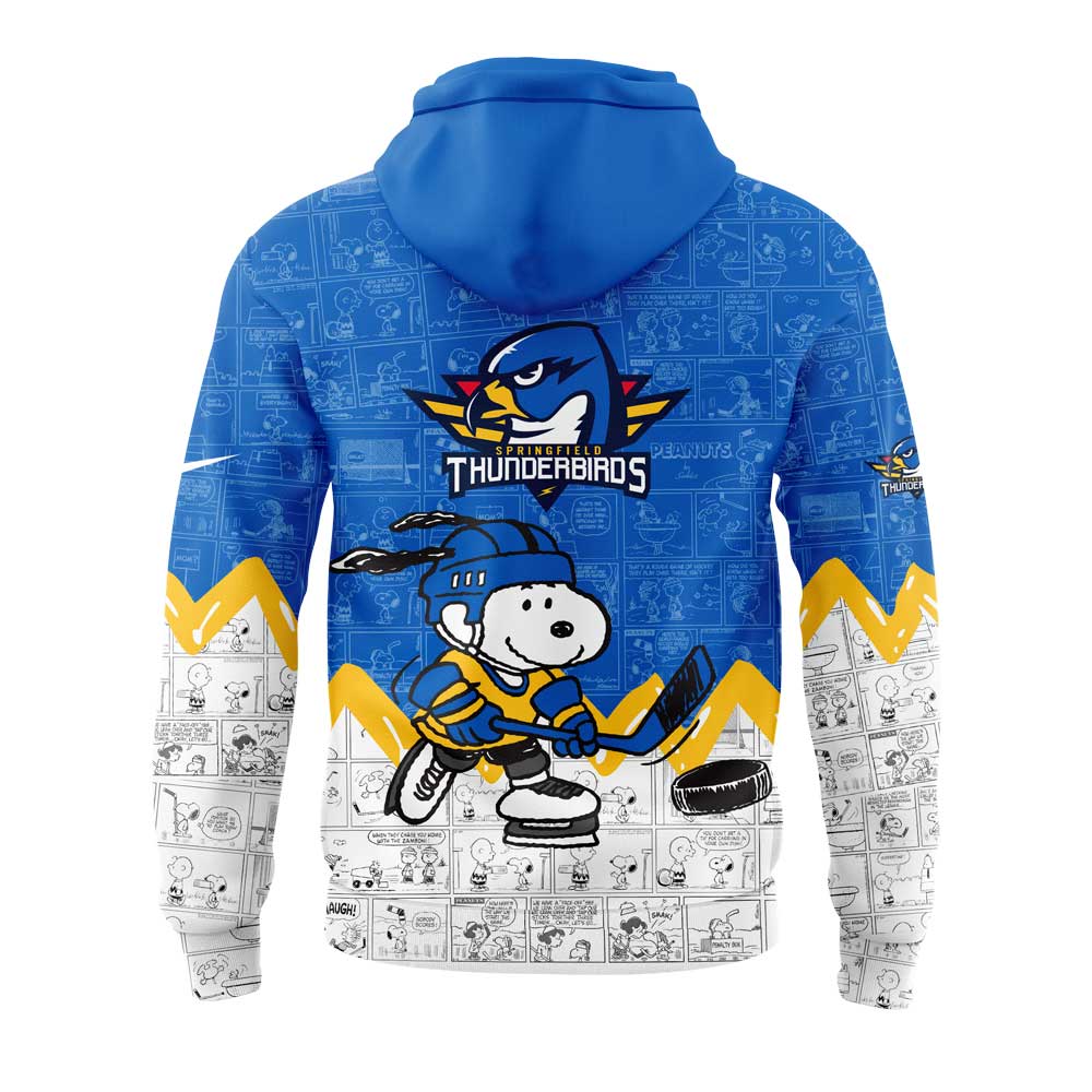 Springfield Thunderbirds 75th Anniversary of Hoodie - Famjoys Springfield Thunderbirds 75th Anniversary of Hoodie - Famjoys