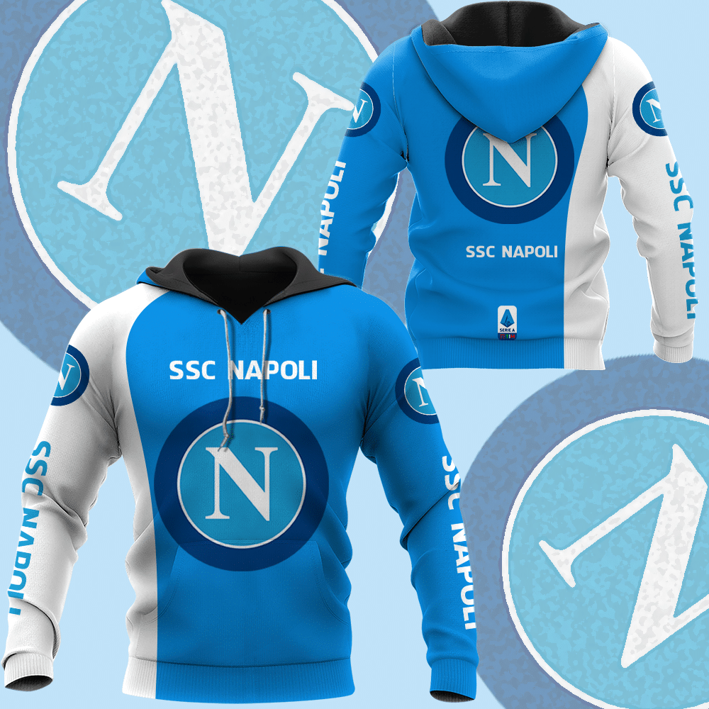 SSC Napoli Hoodies - v2 - Famjoys SSC Napoli Hoodies - v2 - Famjoys